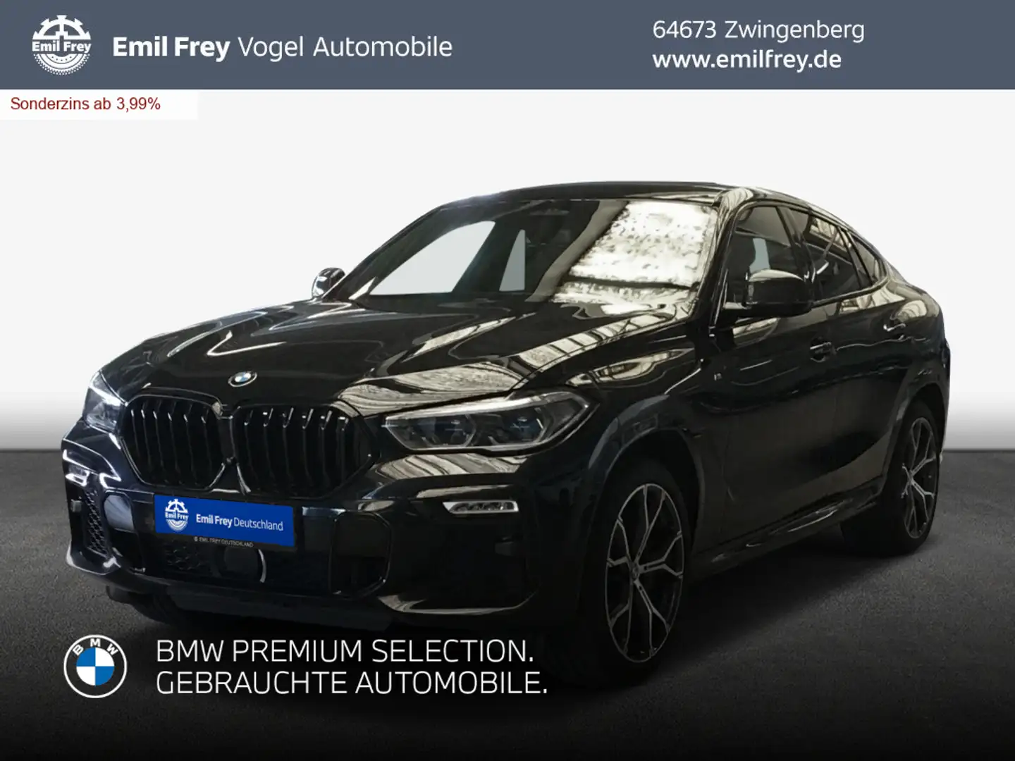 BMW X6 M i Noir - 1