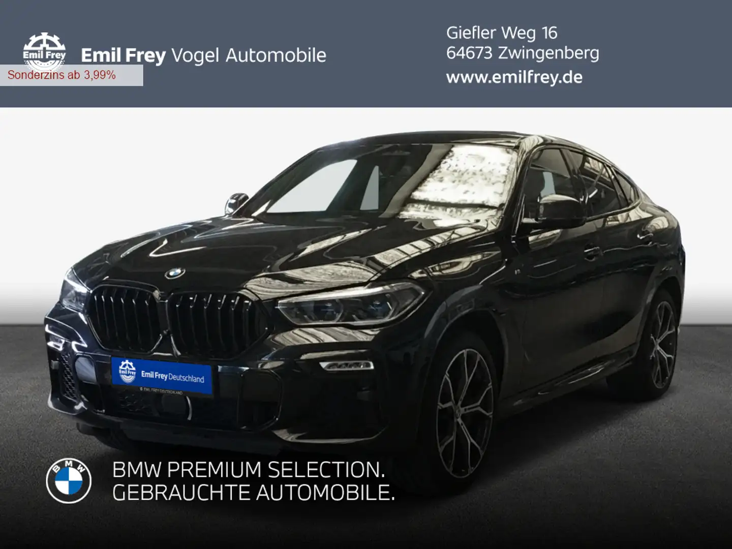 BMW X6 M i Schwarz - 1