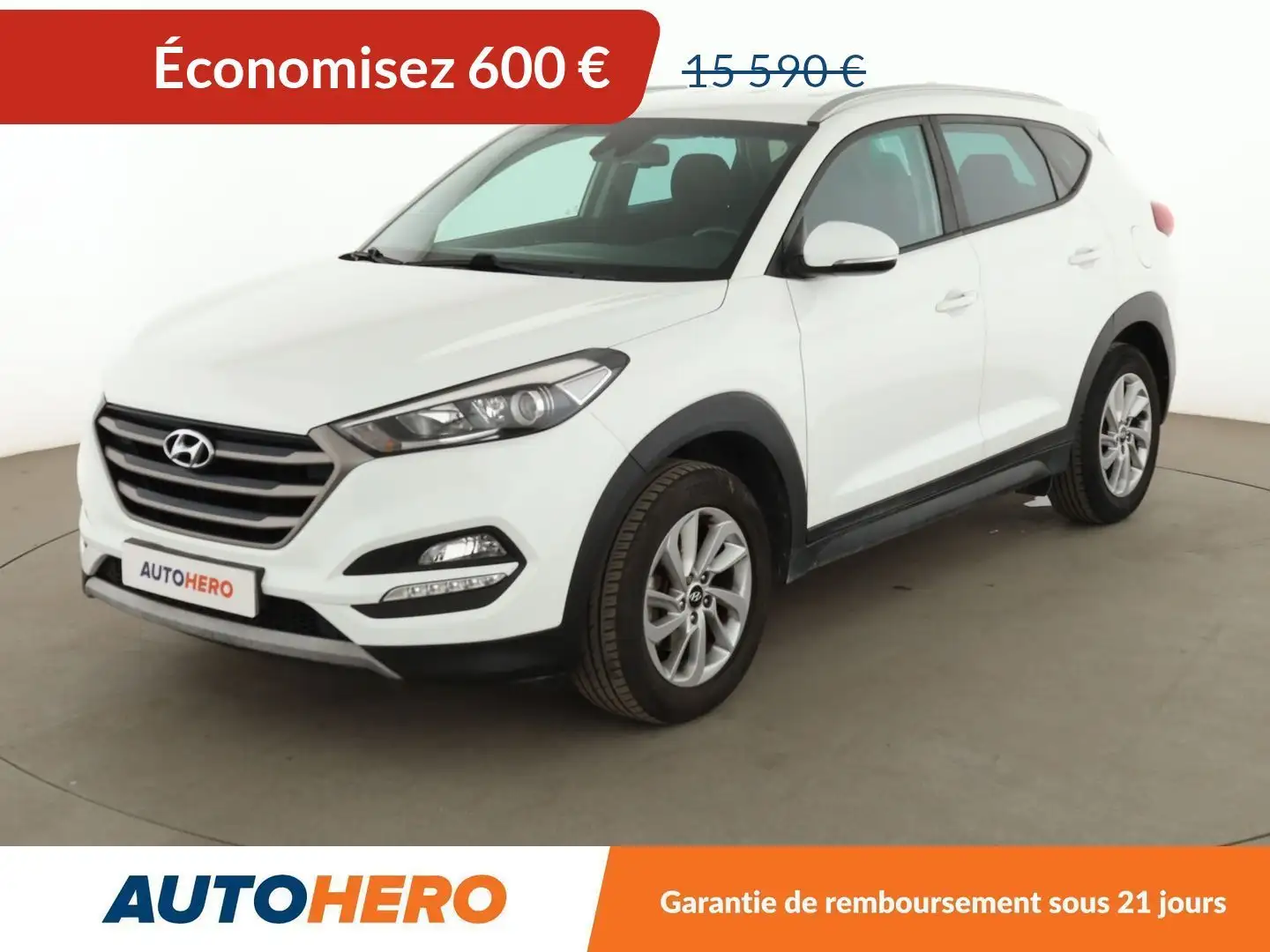 Hyundai TUCSON 1.7 CRDi Business Blanc - 1