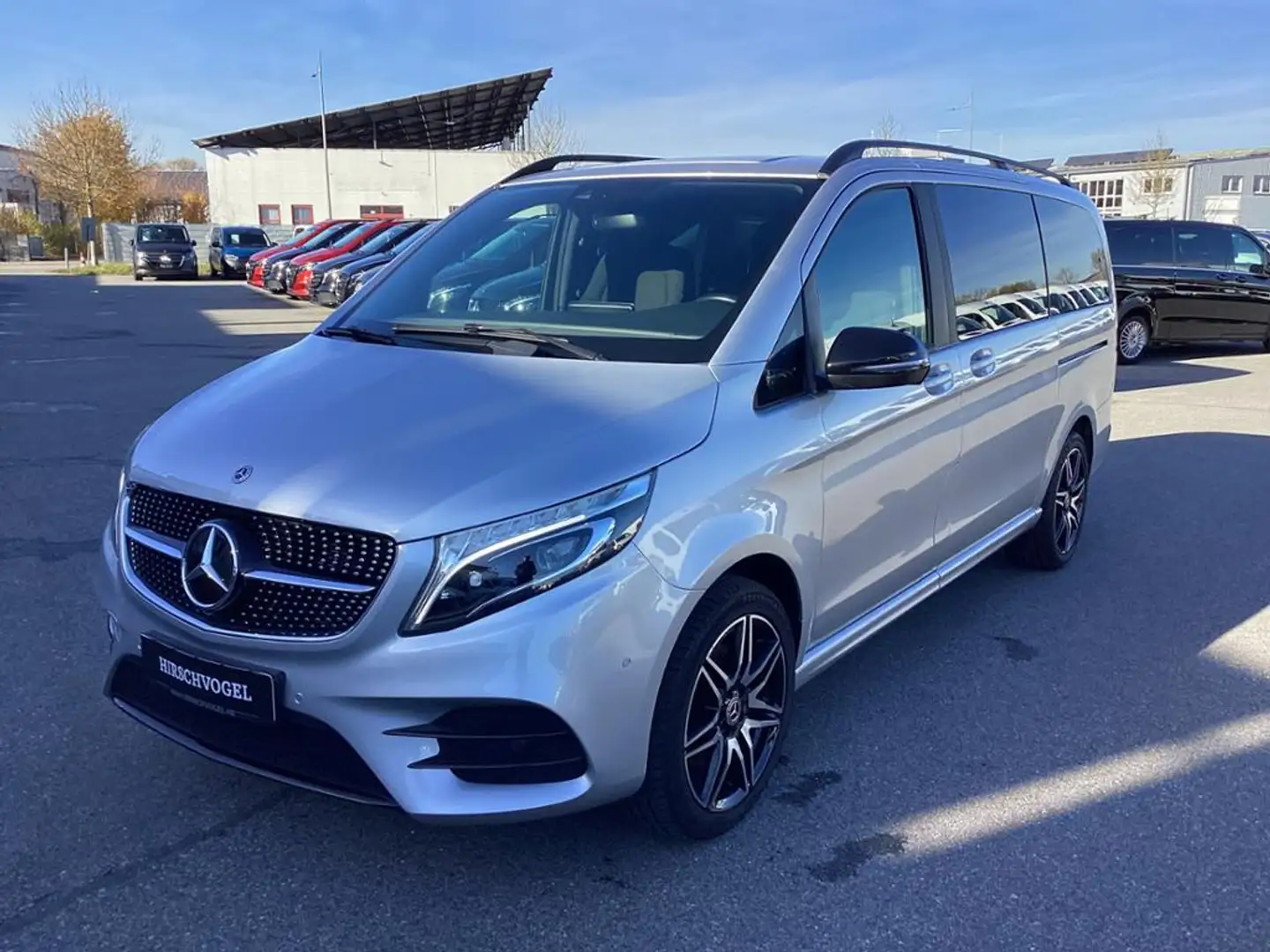 Mercedes-Benz V 250 d EDITION 4M lang AMG MBUX+Distronic+AHK Argent - 2