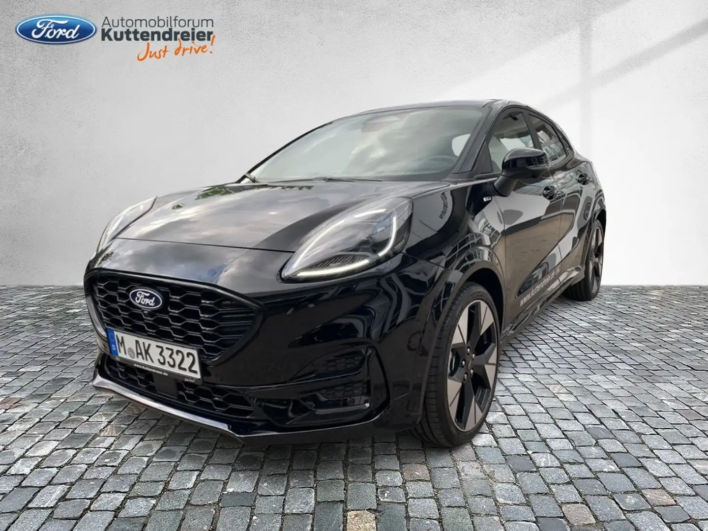 Ford Puma 1.0 EcoBoost Mild Hybrid S/S ST-Line FLA Schwarz - 2