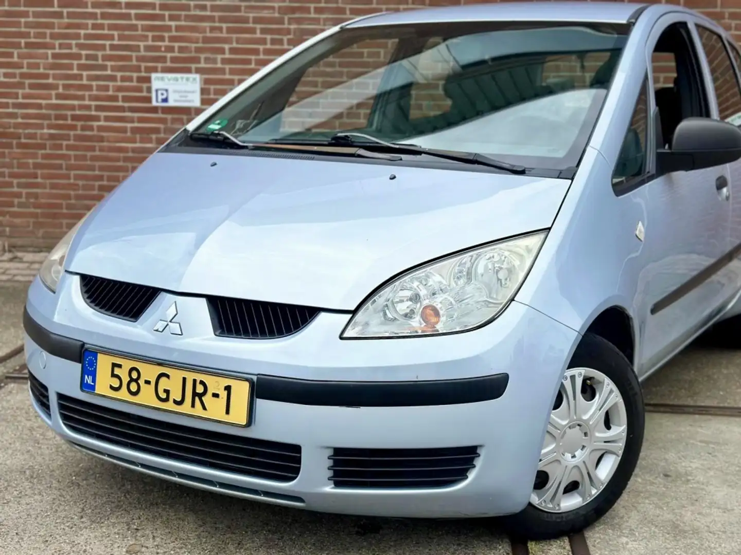 Mitsubishi Colt 1.1 Incharge |Airco |Stuurbkr |Nieuwe Apk Blauw - 2