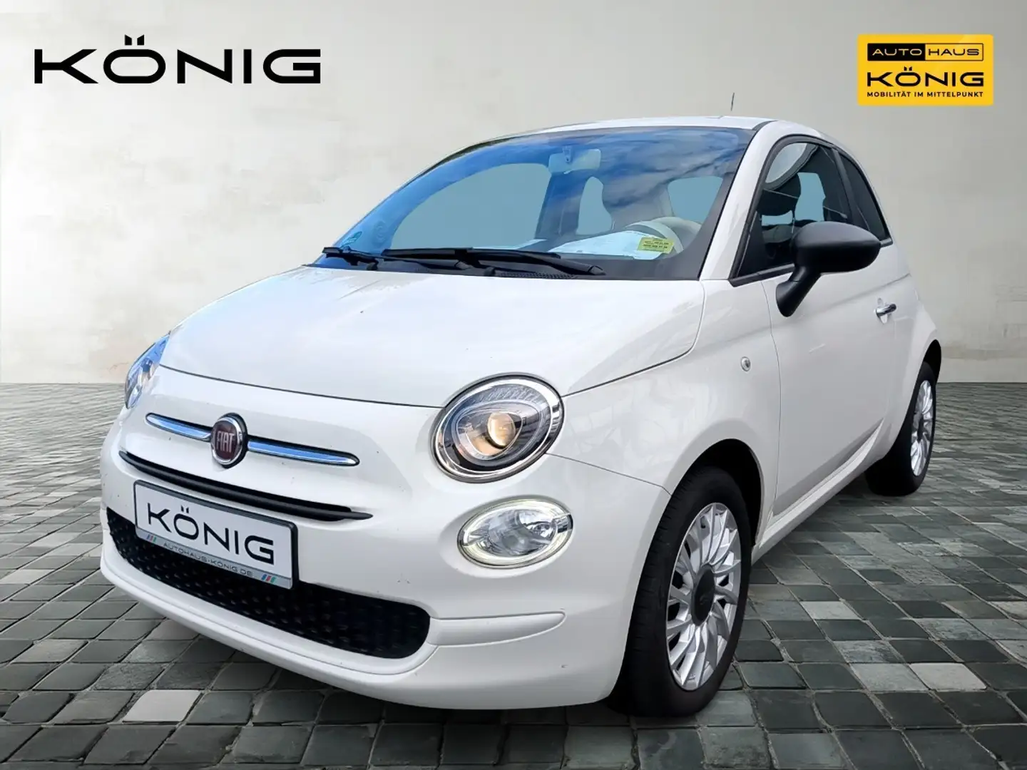 Fiat 500 1.0 GSE MY23 Klima *CarPlay *Radio Blanc - 1