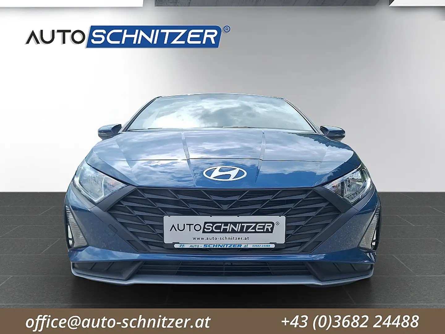 Hyundai i20 1,2 MPI Smart Line Blau - 2