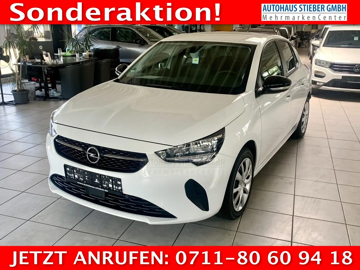 Opel Corsa Edition SHZ+KLIMA+EPH HI 100 kW (136 PS), Autom... Bianco - 1