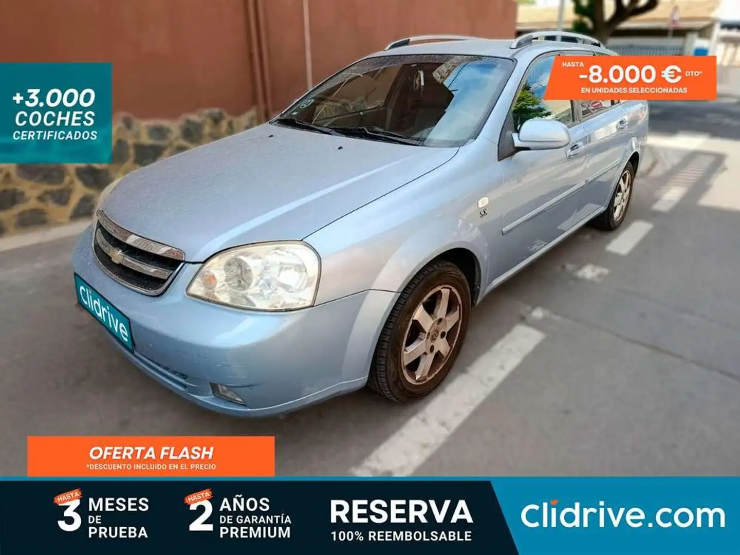 Chevrolet Nubira SW 2.0TCDI 16v CDX Blau - 1