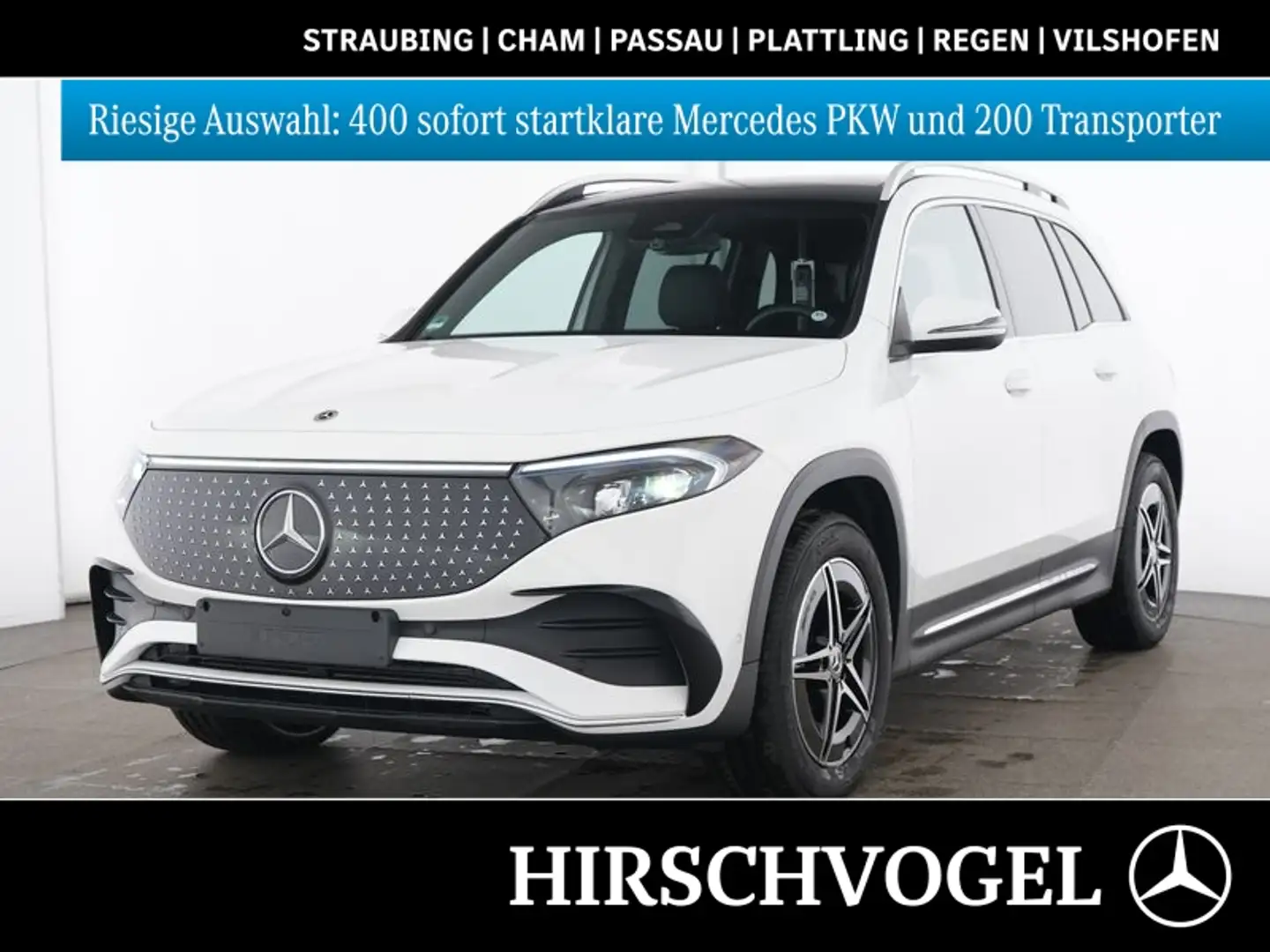 Mercedes-Benz EQB 350 4M AMG-Line+Pano+DISTRON+MemoryP+LED+Kam Blanc - 1