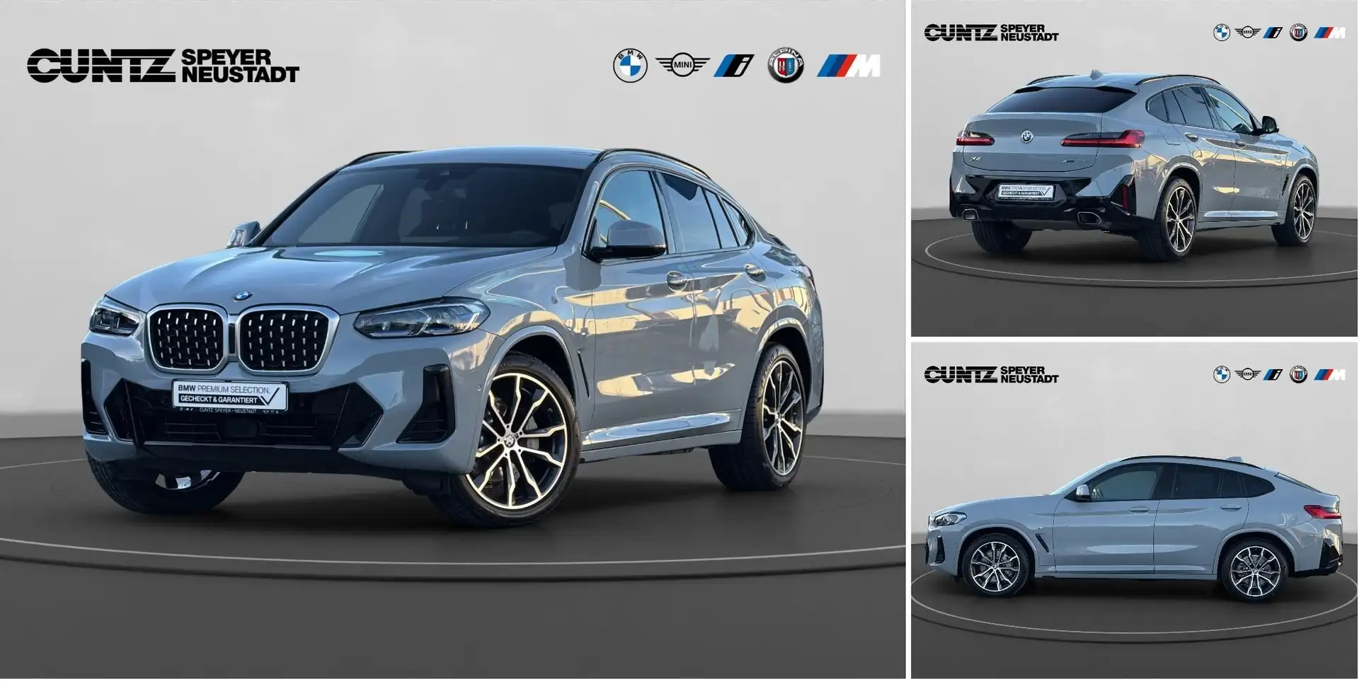 BMW X4 xDrive30d M Sportpaket Laserlicht Driving+ParkingA Gris - 1