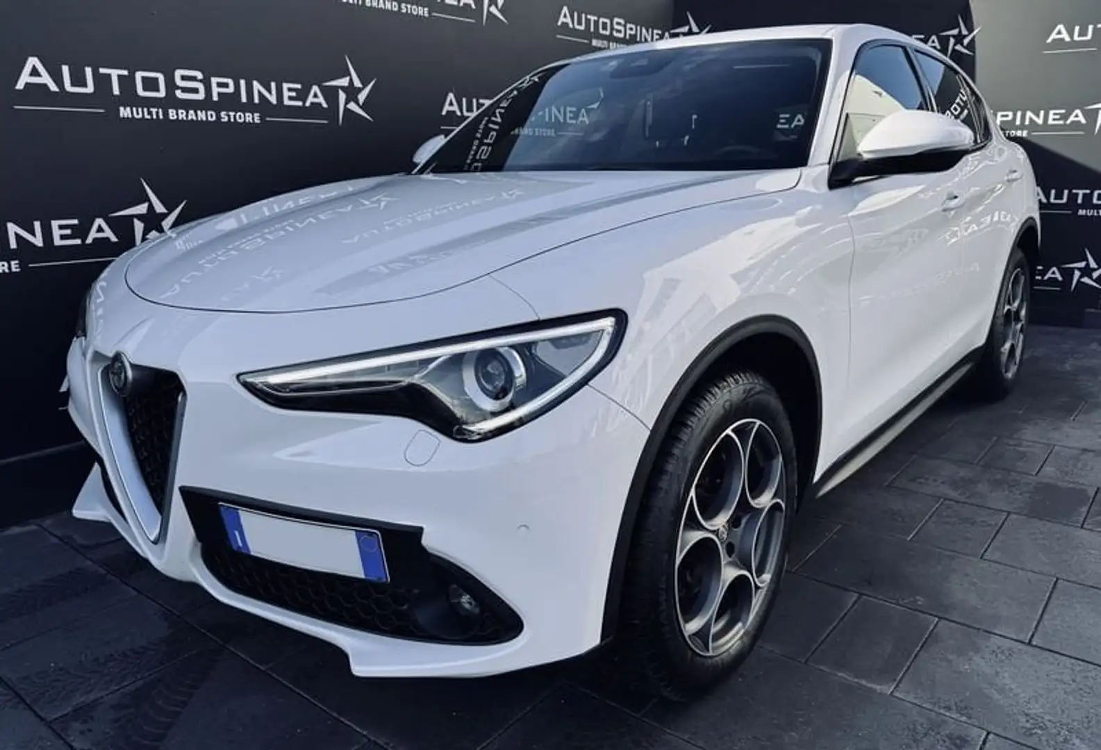Alfa Romeo Stelvio 2.2 Turbodiesel 210 CV AT8 Q4 Super Bianco - 1