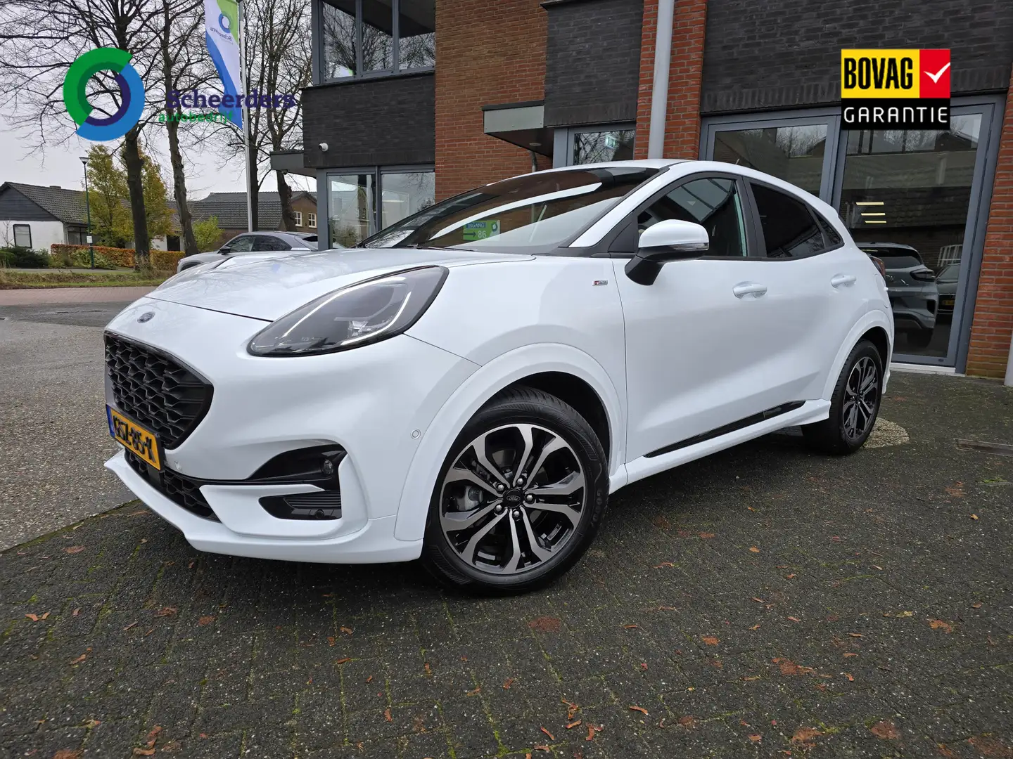 Ford Puma 1.0 EcoBoost Hybrid ST-Line Dig. Cockpit | Stoel- Wit - 1