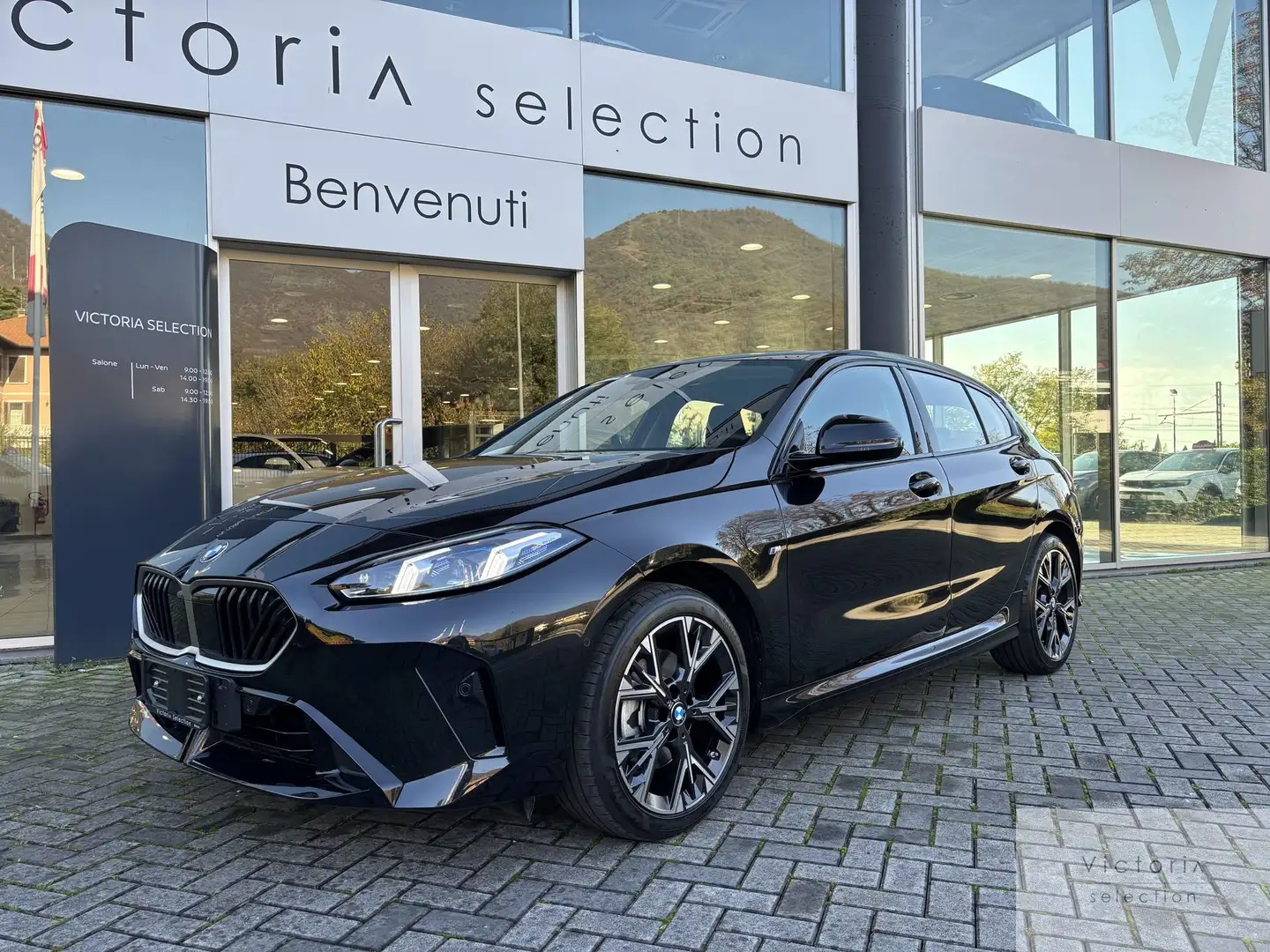 BMW 118 118D M-SPORT 150 CV C.AUTOMATICO CARPLAY RETROCAM Nero - 2