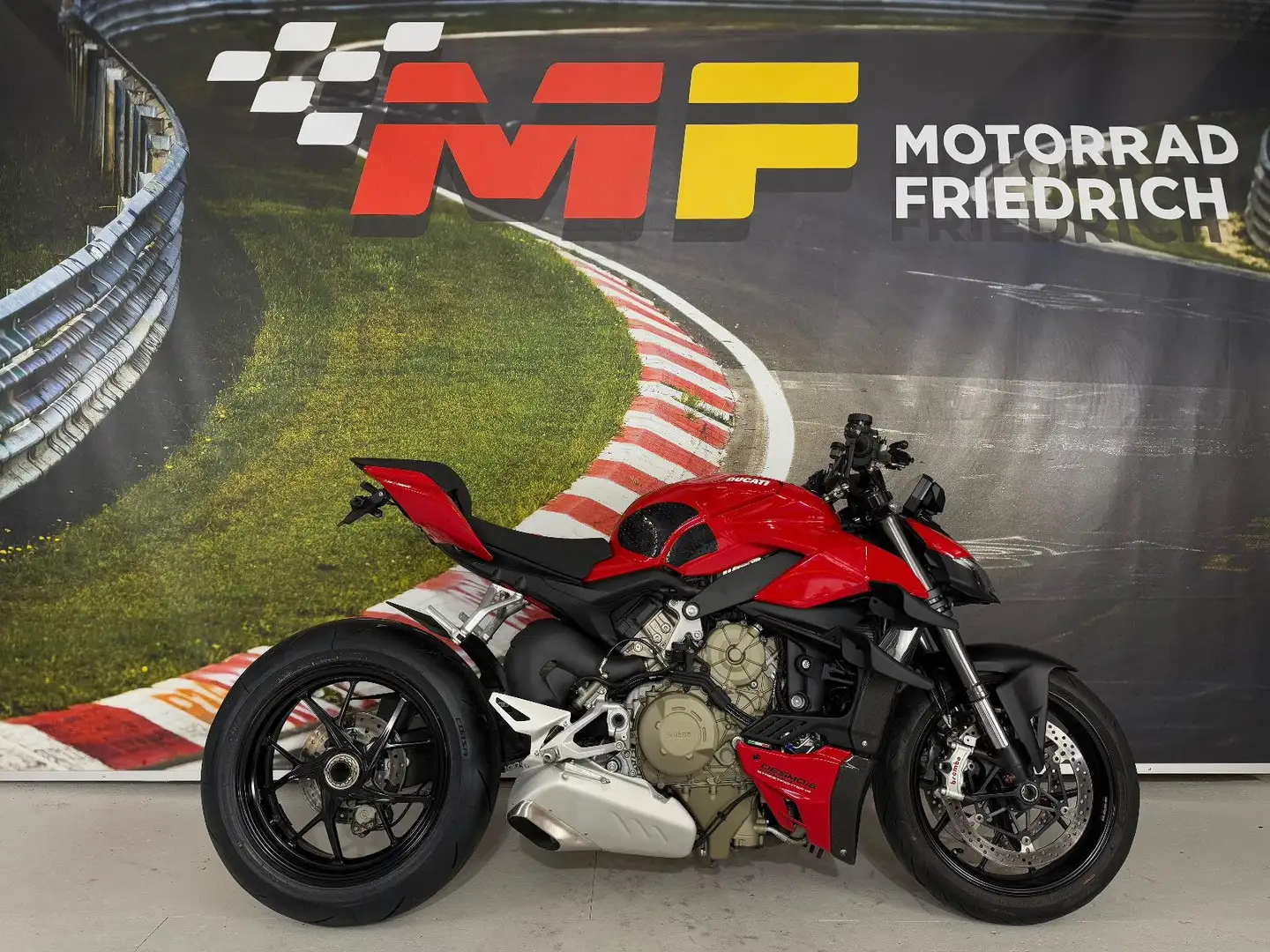 Ducati Streetfighter V4 [MEGA EXTRAS|CARBON|REIFEN NEU] Rojo - 1