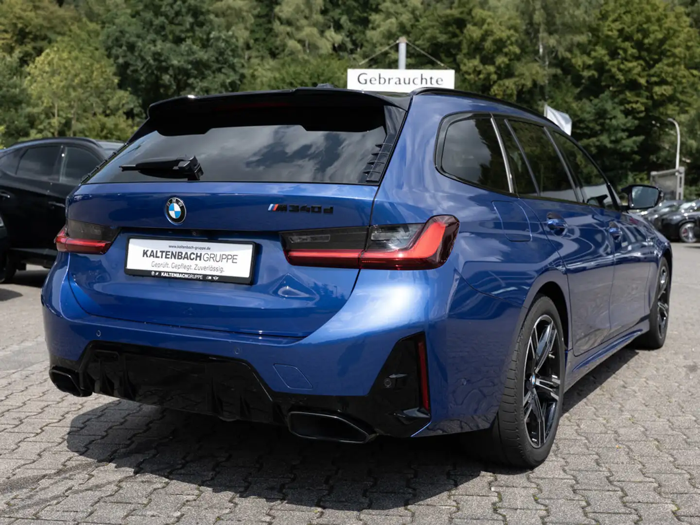 BMW 340 d Touring xDrive FACEL. AHK HUD LED ACC NAVI Blau - 2