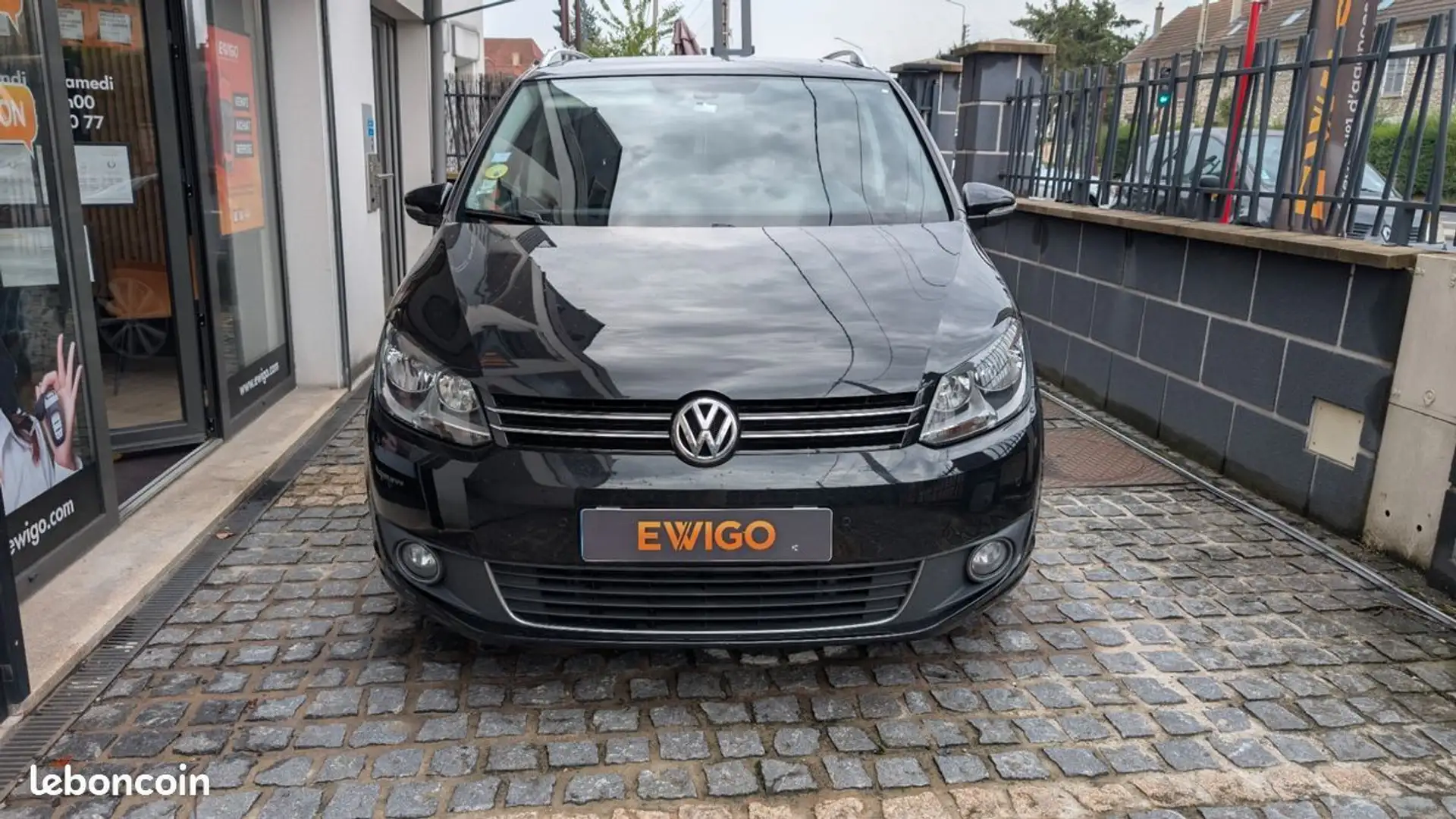 Volkswagen Touran 2.0 tdi 140 bluemotion carat 7 places dsg bva Zwart - 2