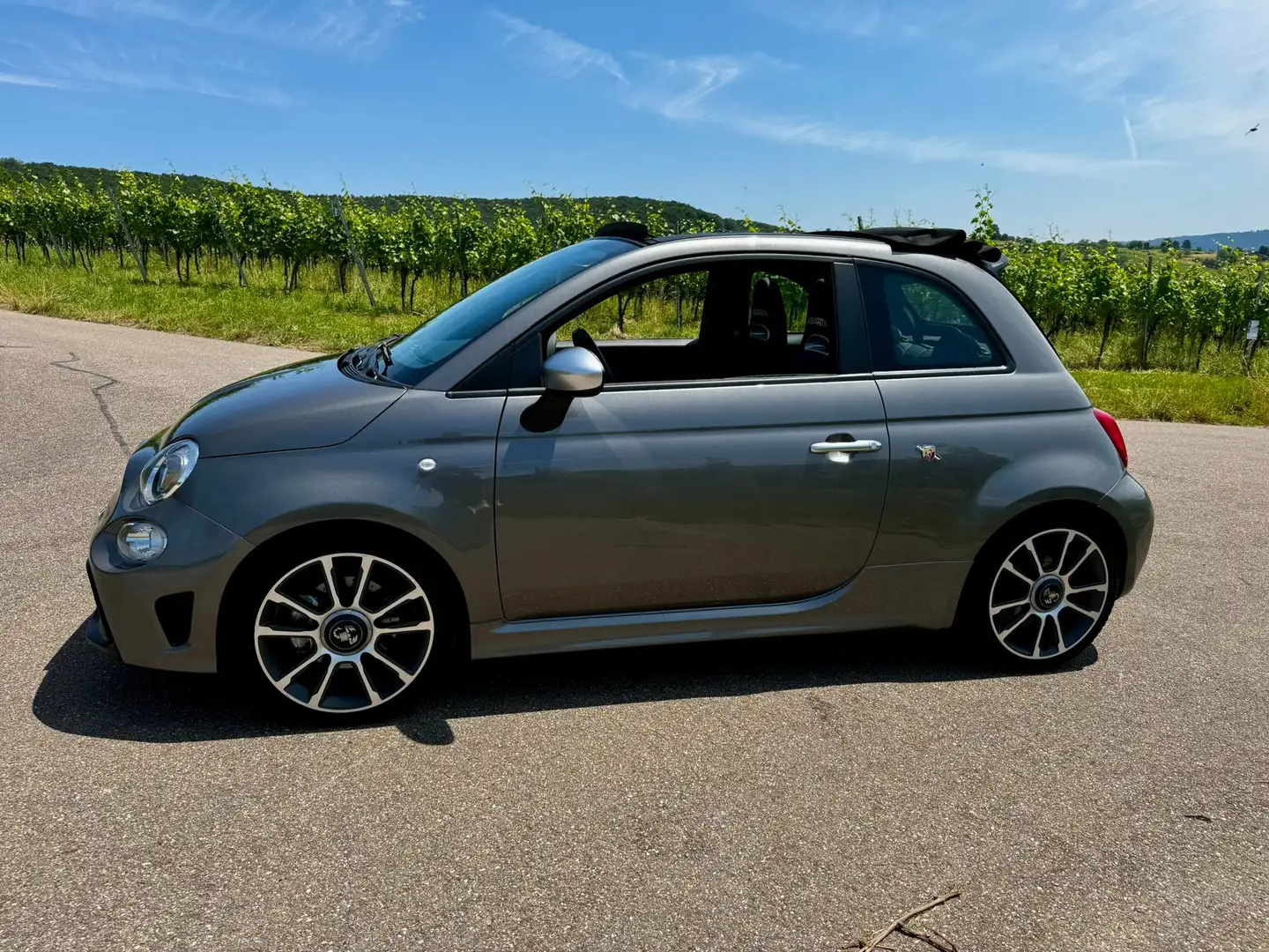 Abarth 595C Turismo - erst 4000km - Neuer KD !! Grau - 2