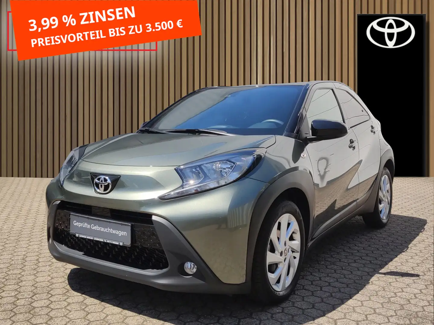 Toyota Aygo X Pulse  Klima Kamera Groen - 1