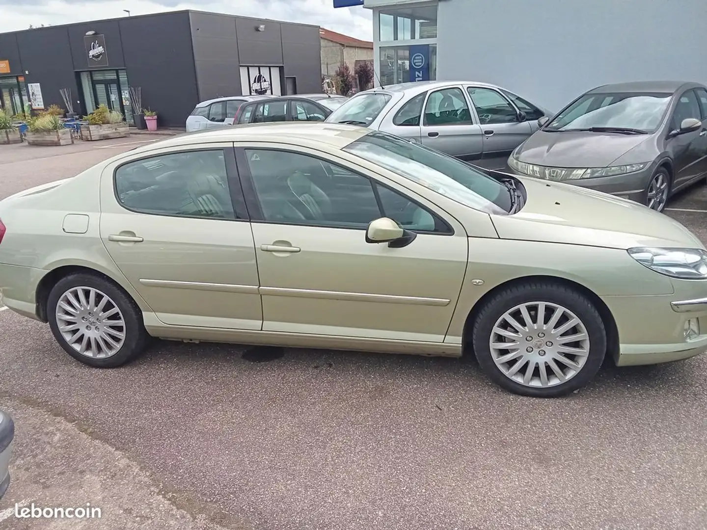Peugeot 407 Belle v6 hdi 2.7 pack ve fc da ect boite auto cuir Grau - 2