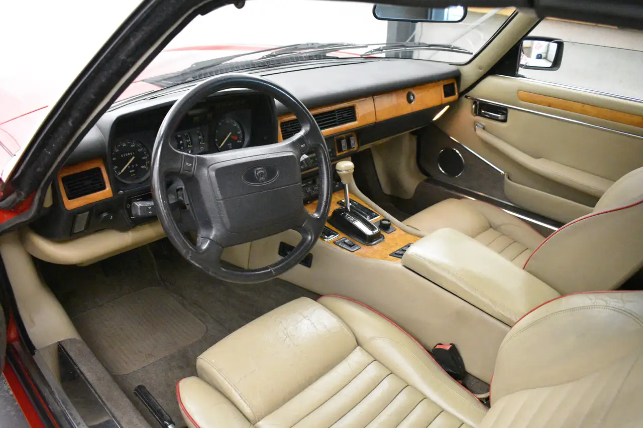 Jaguar XJS 5.3 V12 278PK Convertible first paint Leer Elektr, foto 3