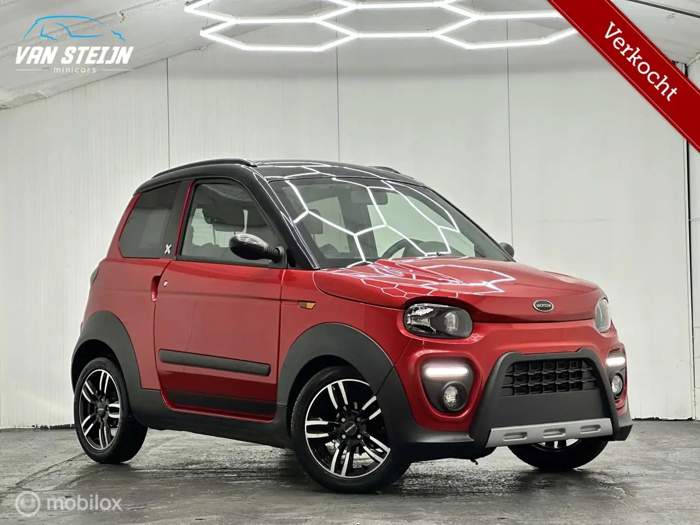 Microcar M.Go Brommobiel 6 2022 | uniek opties | 20dkm Roşu - 1