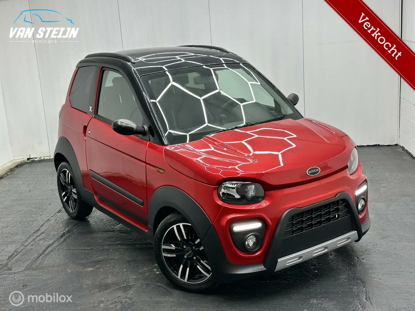 Microcar M.Go Brommobiel 6 2022 | uniek opties | 20dkm Roşu - 2