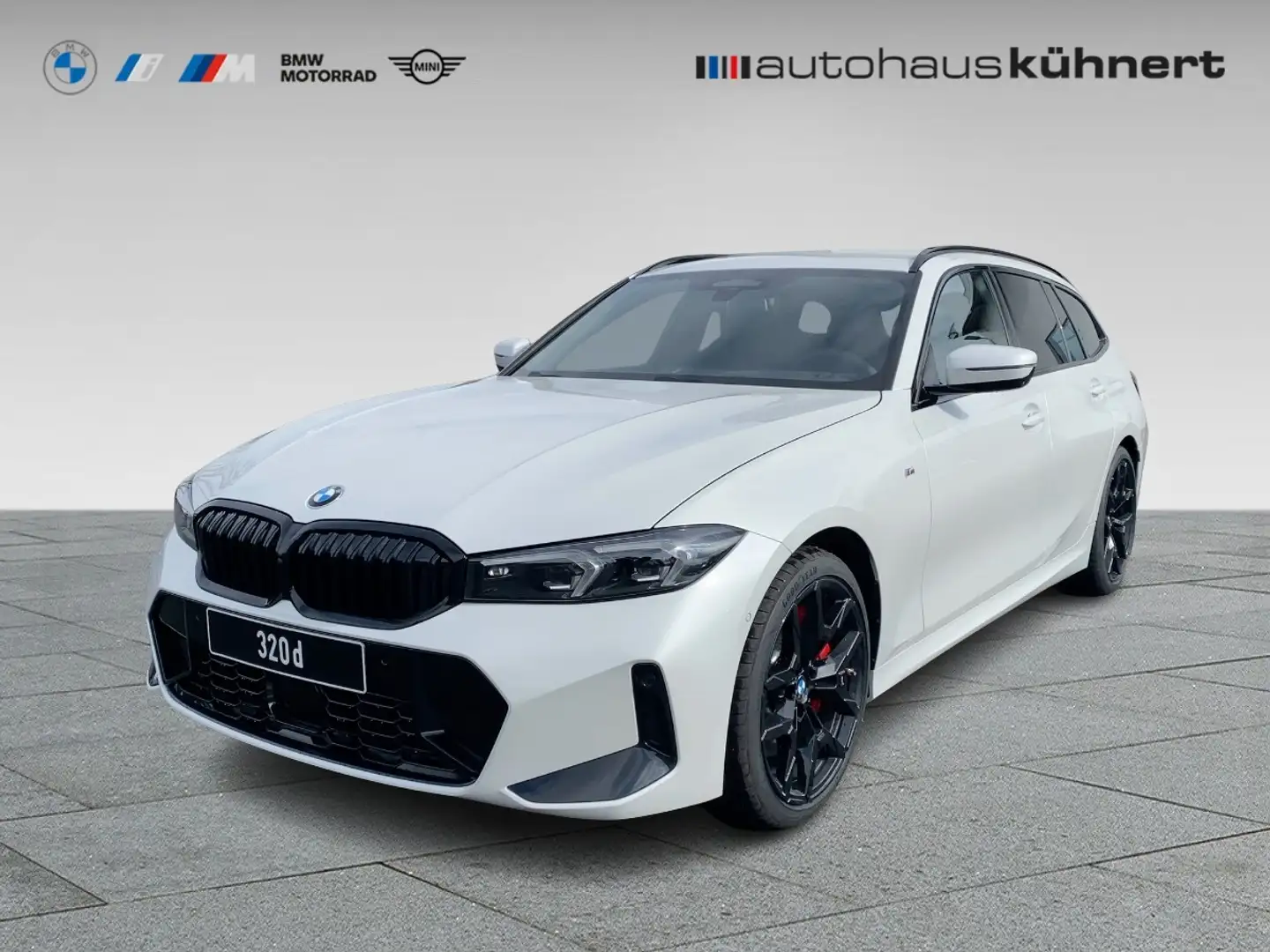 BMW 320 d xDrive Touring UPE 80.590 EUR //M-Sport LED Weiß - 2