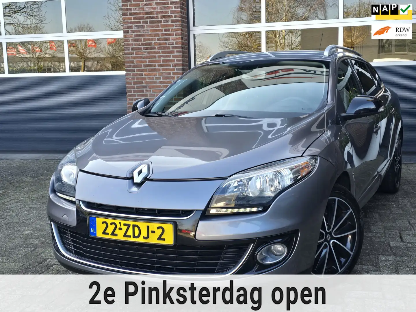 Renault Megane Estate 1.5 dCi GT-Line Nap |Led |Clima |Navi Gri - 1