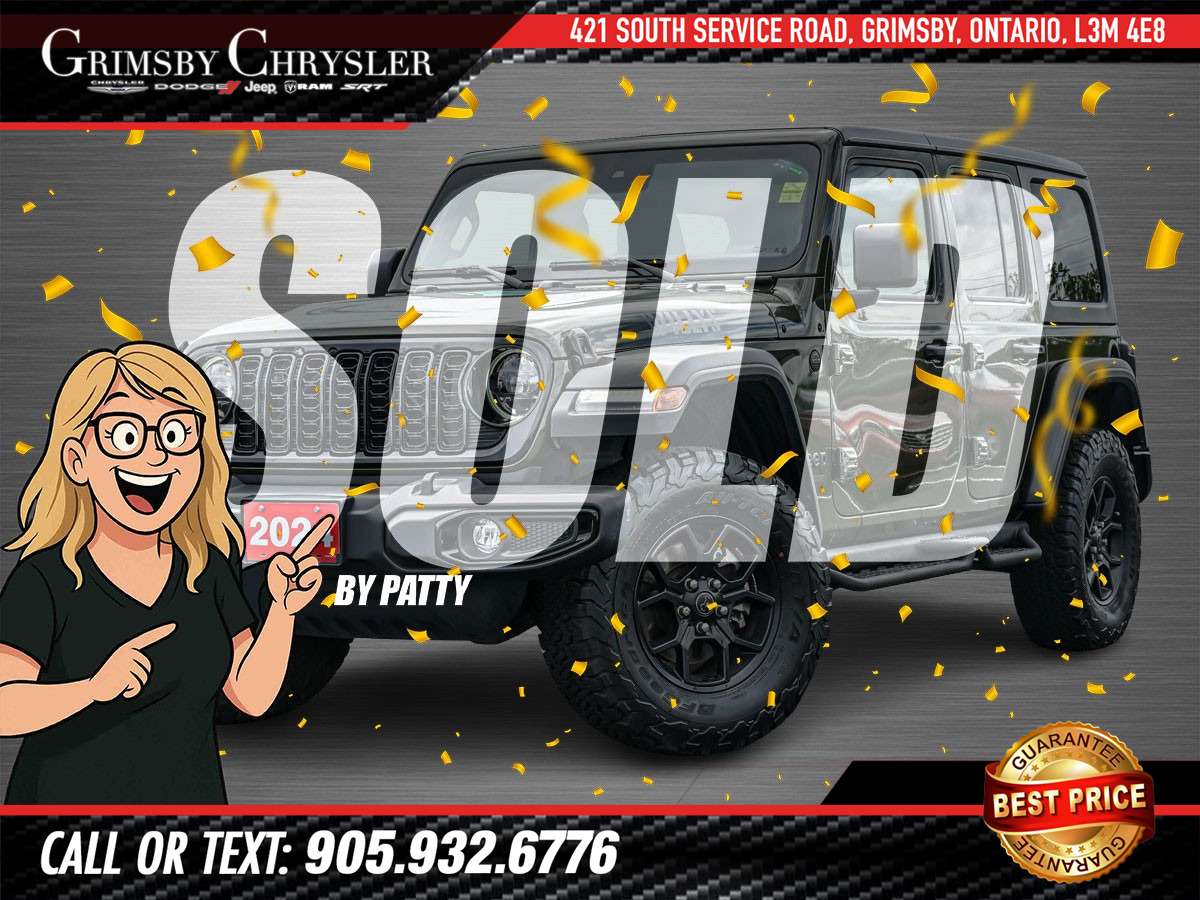 2024 Jeep Wrangler Sport SOLD BY PATTY - THANK YOU!!