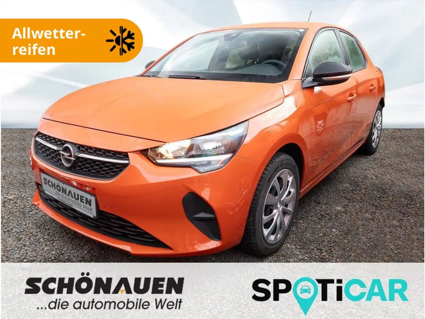 Opel Corsa ELEKTRO Edition ++ALLW+KLIMA+OBC7,4kW+BC++ Orange - 1