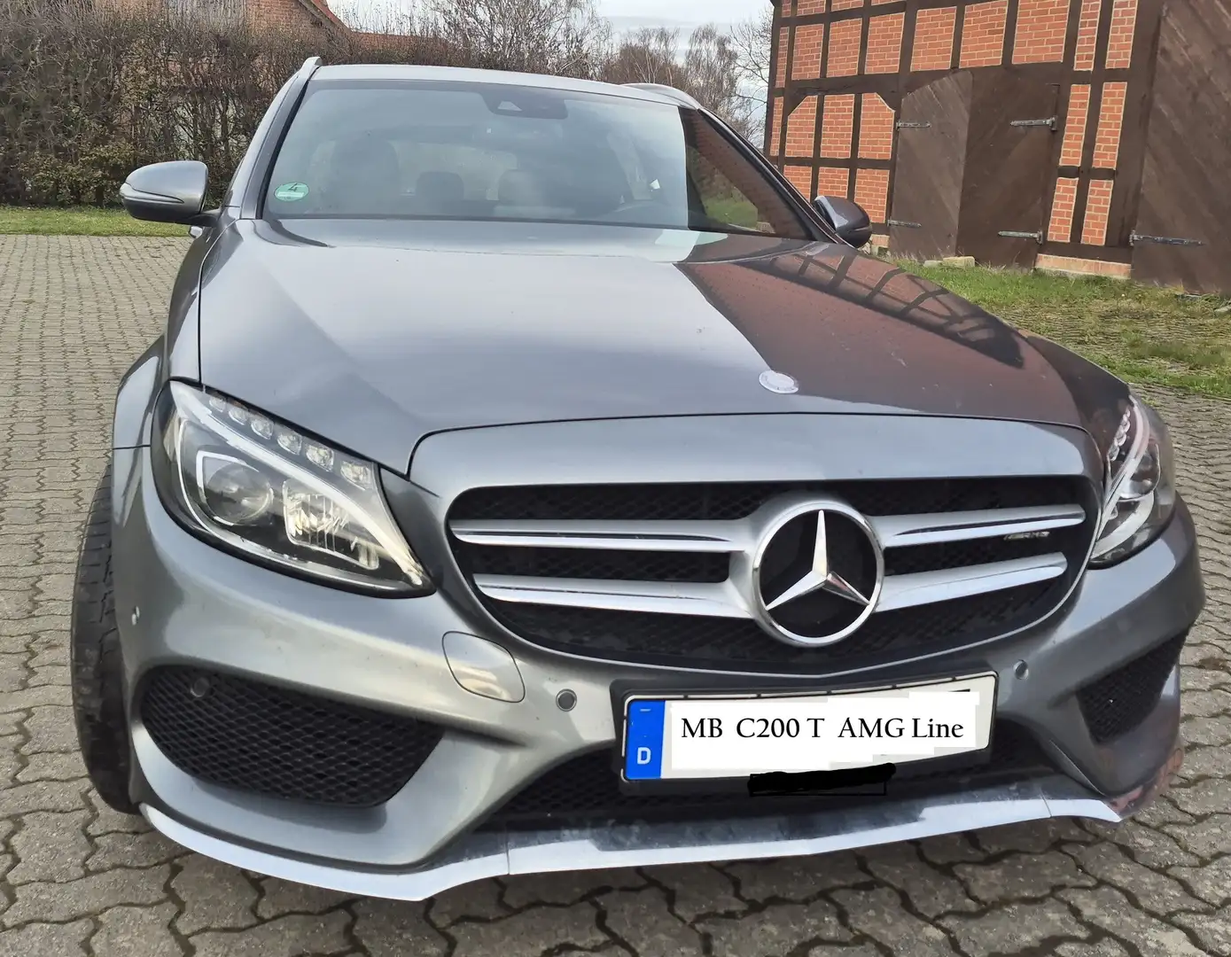 Mercedes-Benz C 200 C 200 T AMG Line Grau - 1