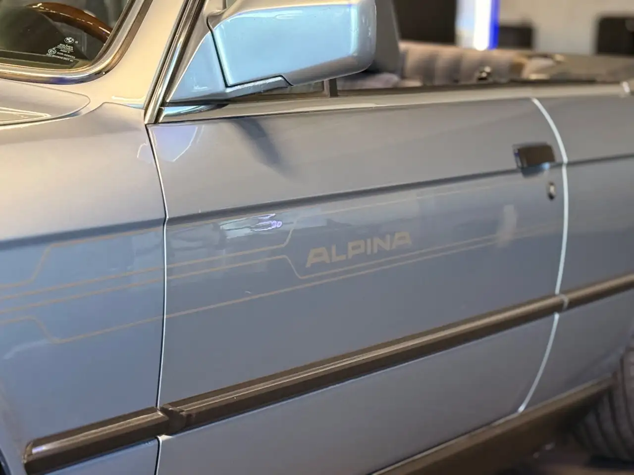 BMW 320 Alpina 3.5 B6 Motor / Cabrio / Gletscherblau meta, foto 7