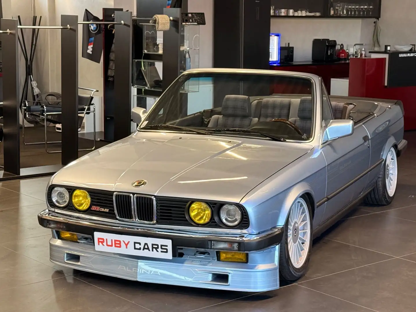 BMW 320 Alpina 3.5 B6 Motor / Cabrio / Gletscherblau meta Blau - 1