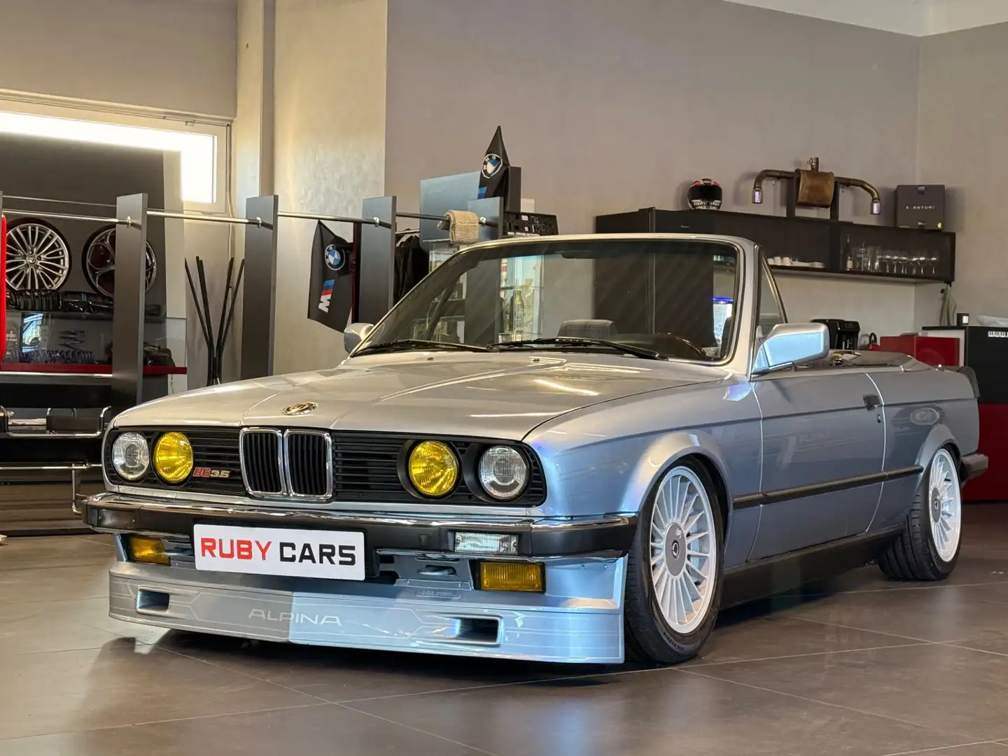 BMW 320 Alpina 3.5 B6 Motor / Cabrio / Gletscherblau meta Blau - 2