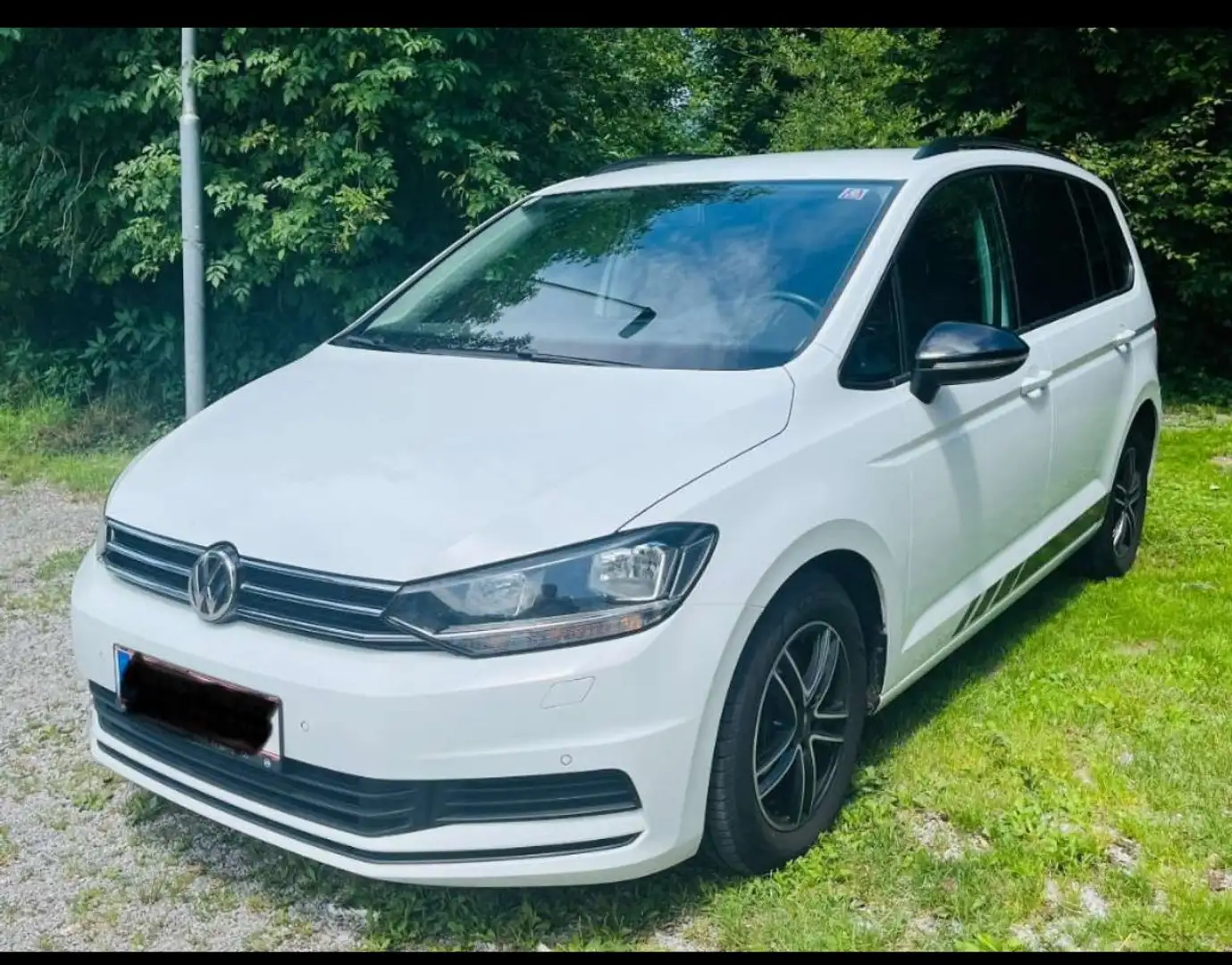 Volkswagen Touran Comfortline 2.0 TDI DSG Weiß - 1