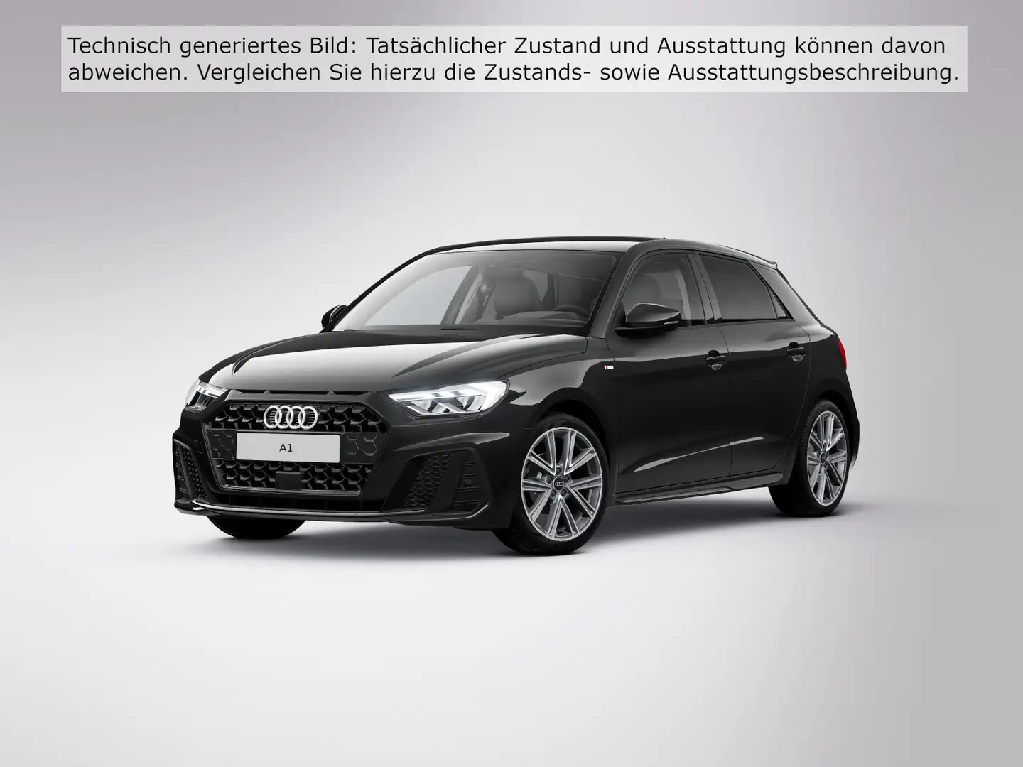 Audi A1 S line 25 TFSI S tr. Schwarz - 2
