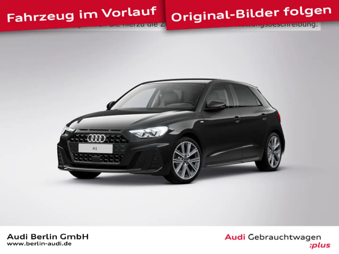 Audi A1 S line 25 TFSI S tr. Schwarz - 1