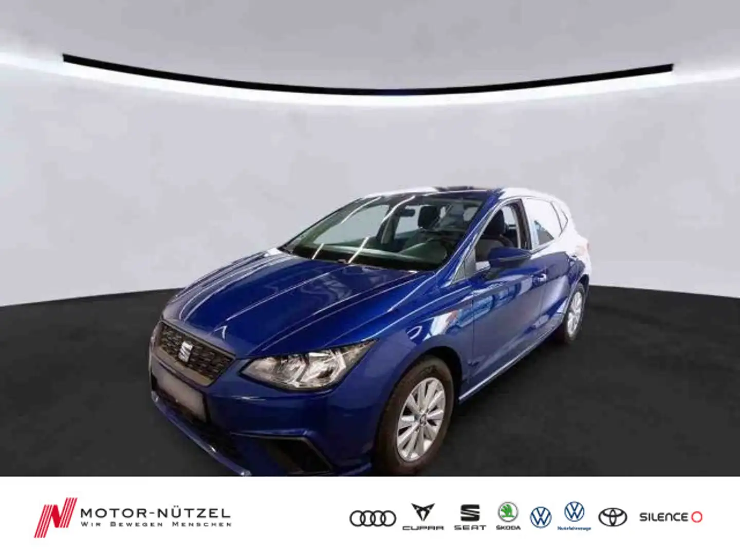 SEAT Ibiza 1.0 TSI STYLE NAVI+APP+SHZ+PDC+DAB+MFA+15" Blau - 1