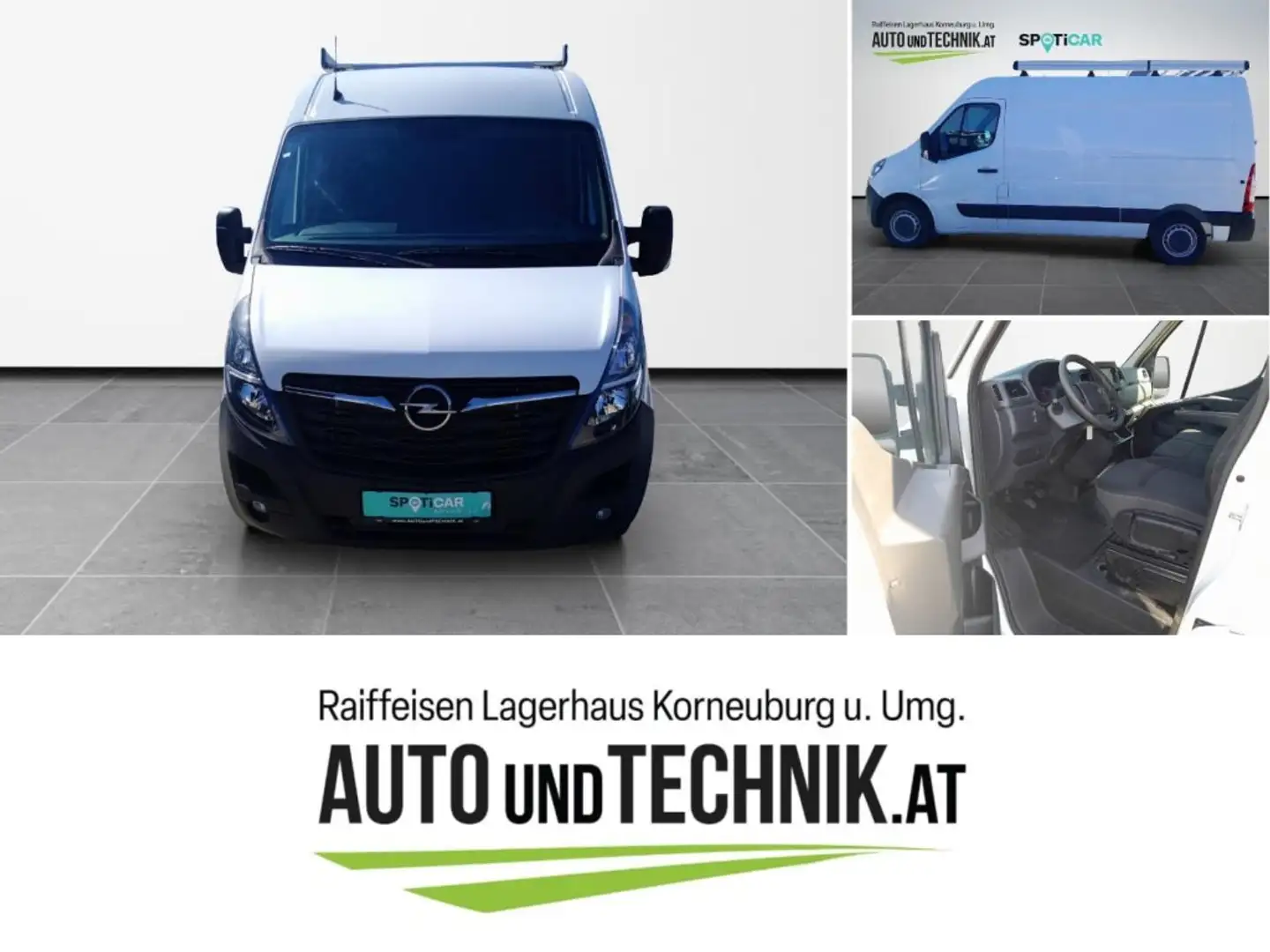 Opel Movano B L2H2 2,3 Turbo D 3,5t Blanc - 1