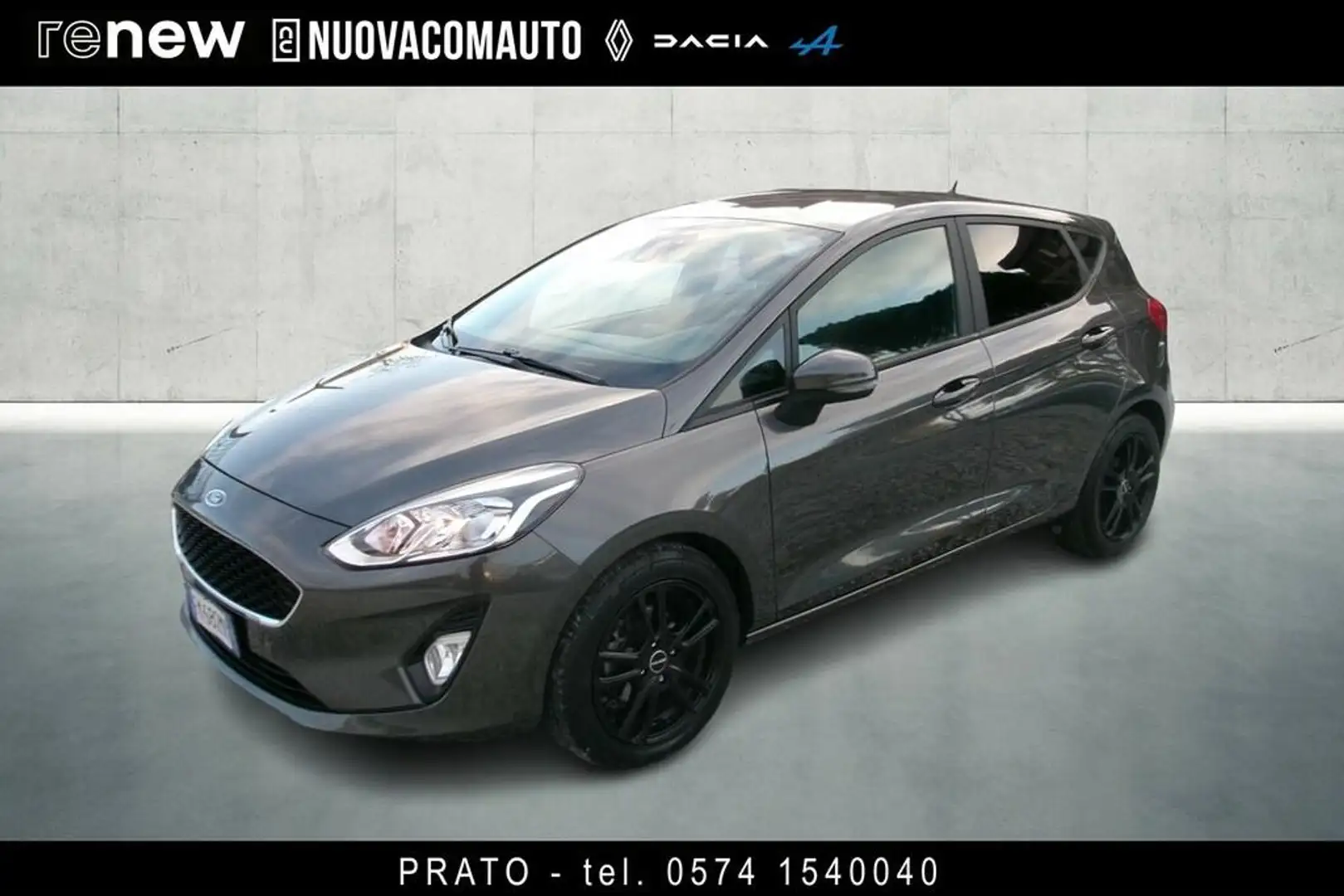 Ford Fiesta 5p 1.5 tdci Plus 85cv Grigio - 1