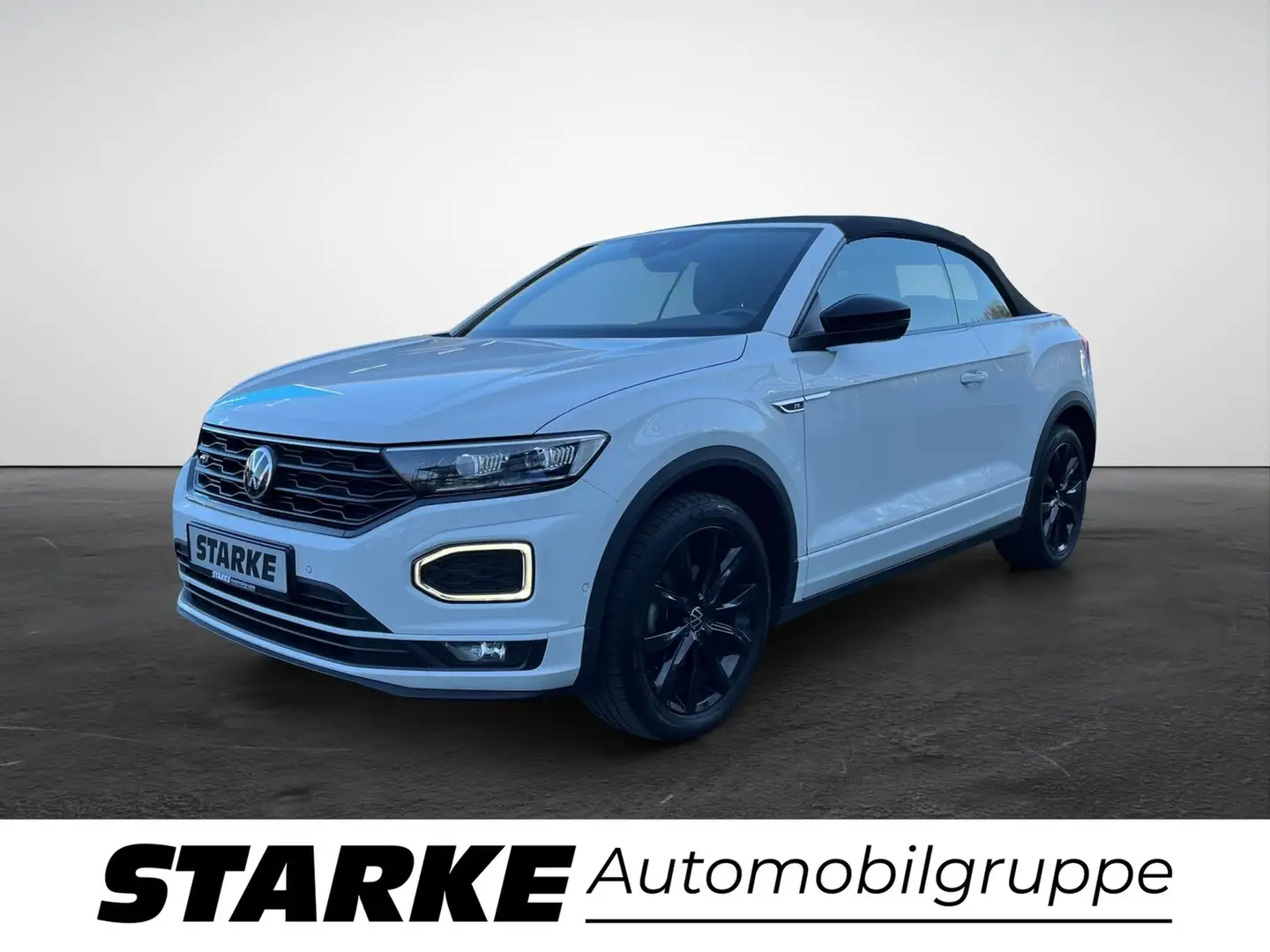 Volkswagen T-Roc Cabriolet 1.5 TSI DSG R-Line Black Style Blanc - 2