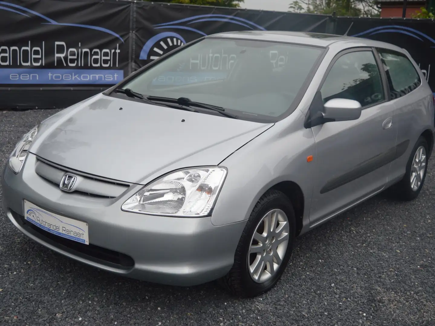 Honda Civic 1.6i 16v VTEC ES, Airco, Open Dak + 12m Garantie Grigio - 1