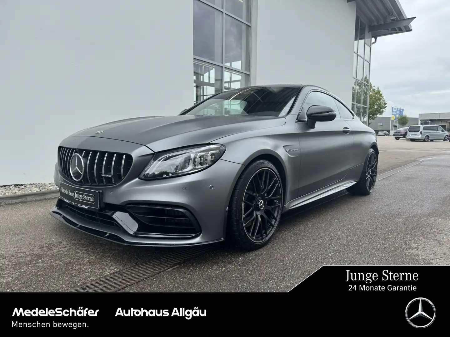 Mercedes-Benz C 63 AMG C 63 AMG Coupe Night Aero Perf.Sitz+AGA Pano Bur Gris - 1