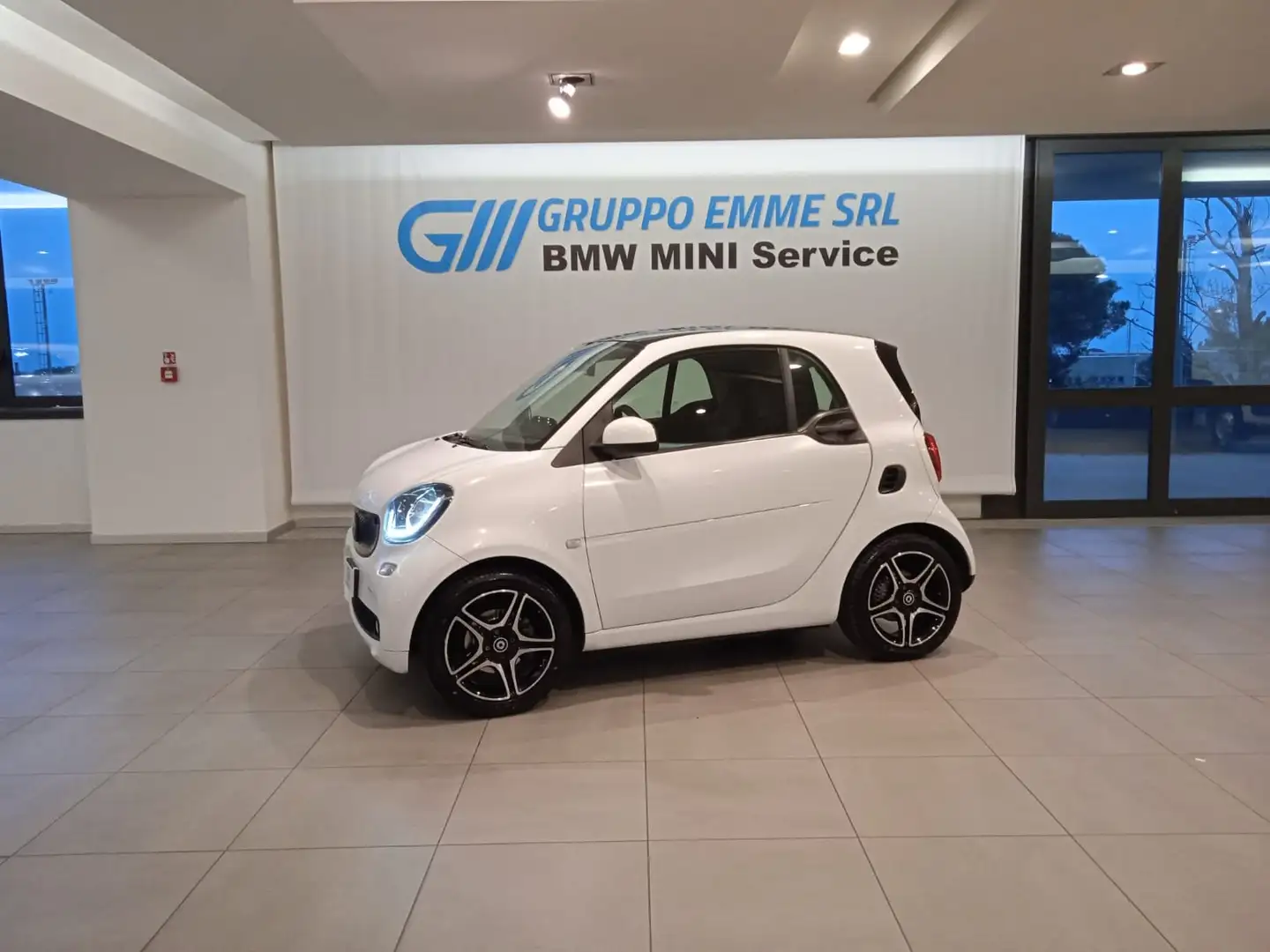 smart forTwo Fortwo 0.9 t Limited Blanc - 1