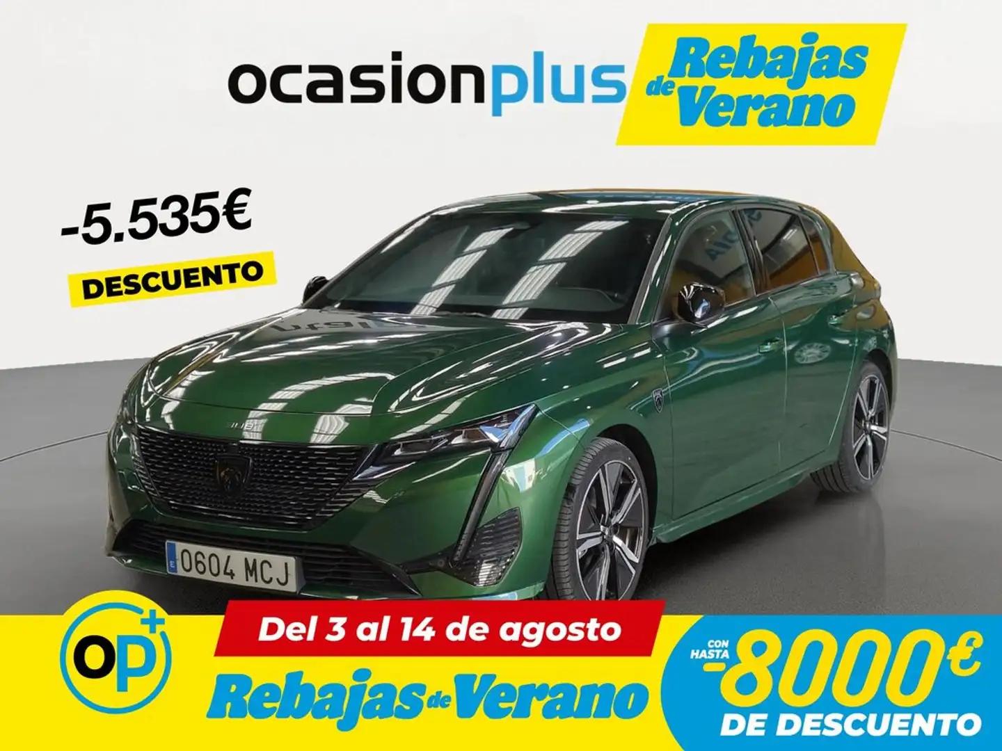 Peugeot 308 1.5 BlueHDi S&S GT EAT8 130 Verde - 1