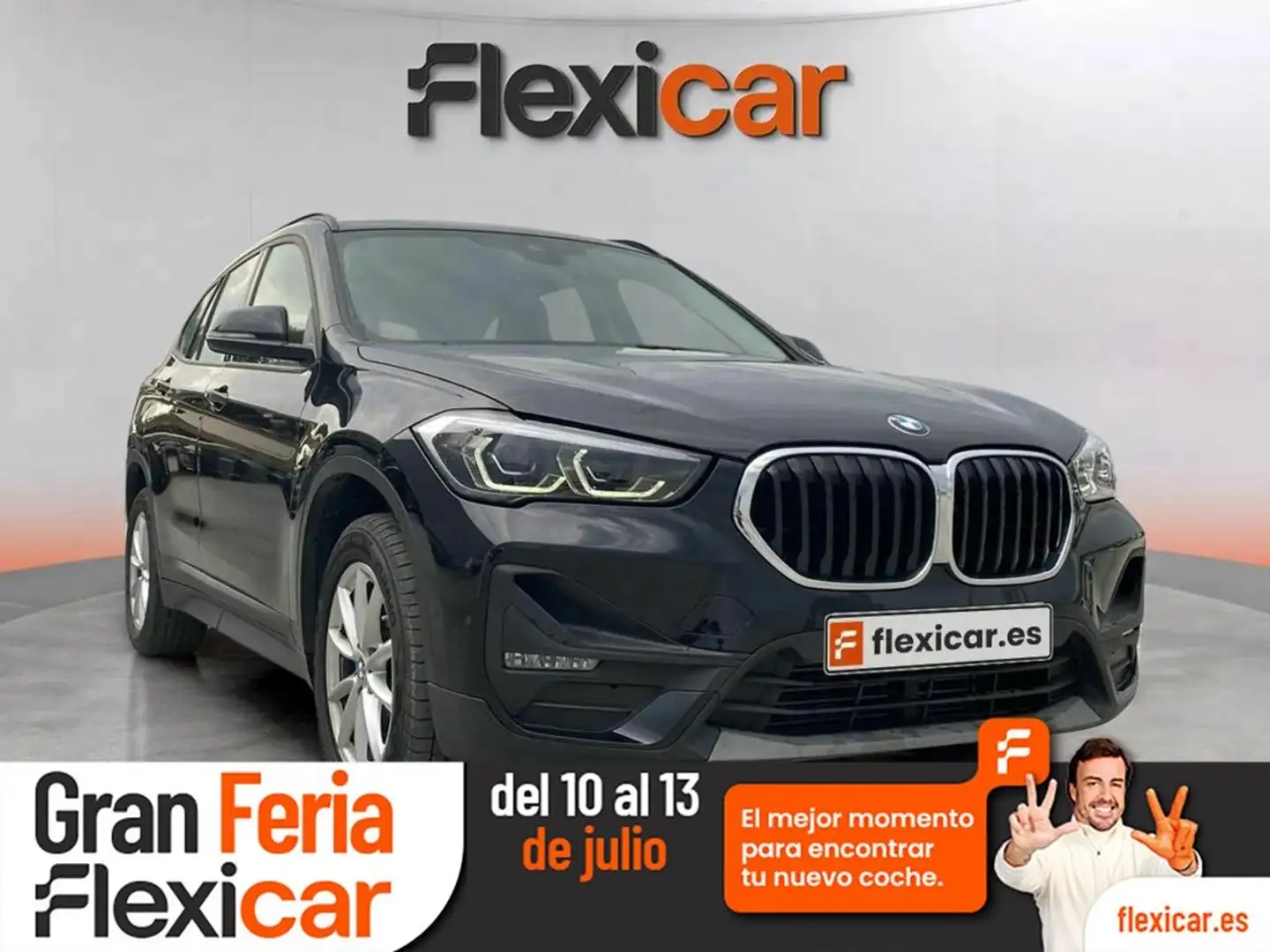 BMW X1 sDrive18d Negro - 1