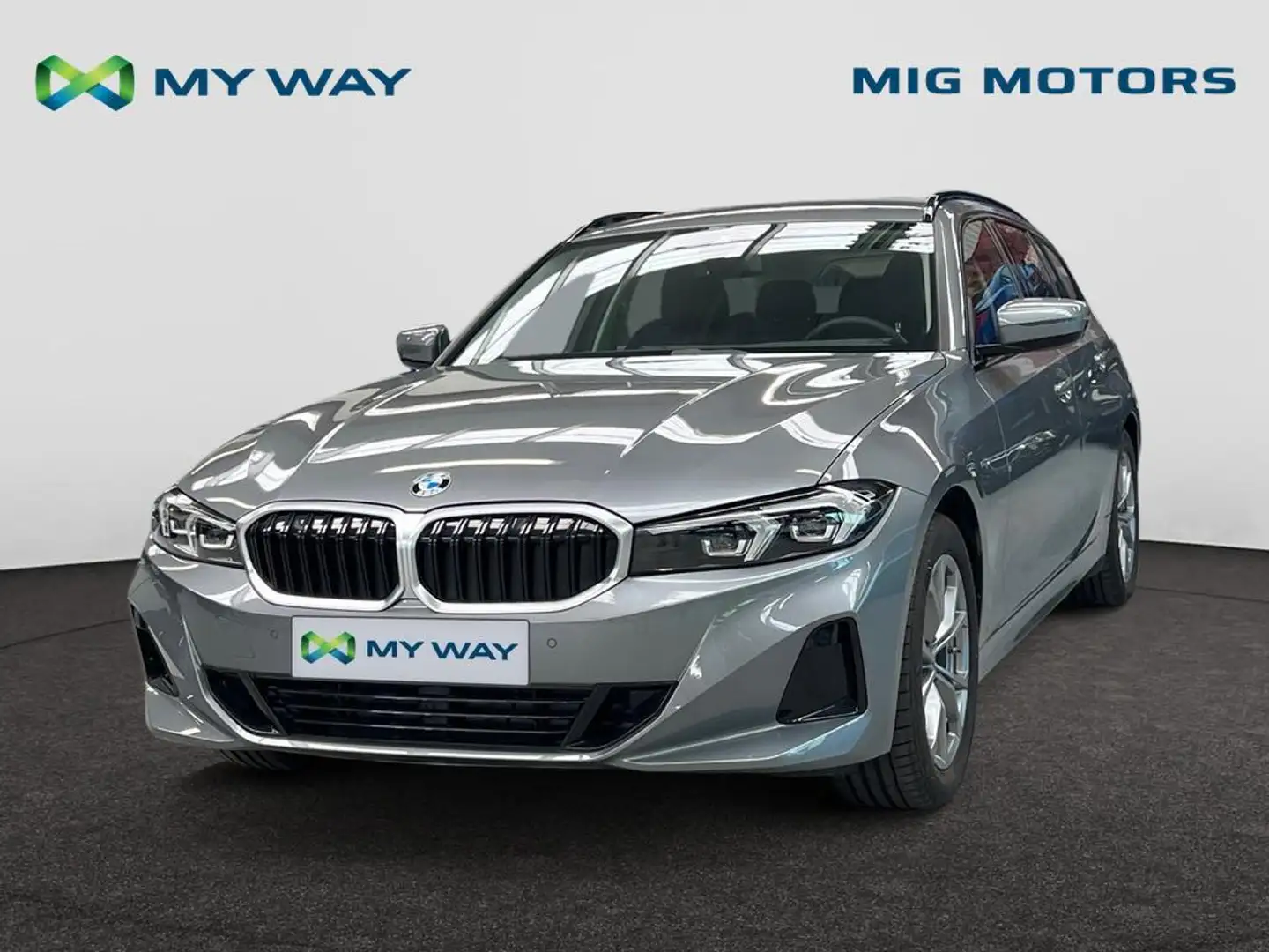 BMW 318 Touring 318iA Argent - 1