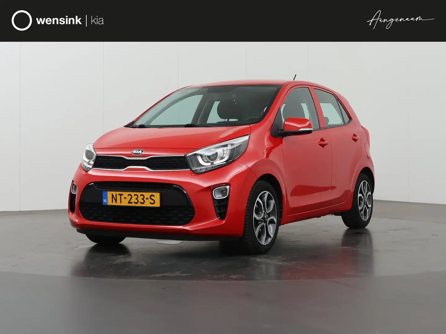 Kia Picanto 1.0 CVVT First Edition | Navigatiesysteem | Parkee Rojo - 1