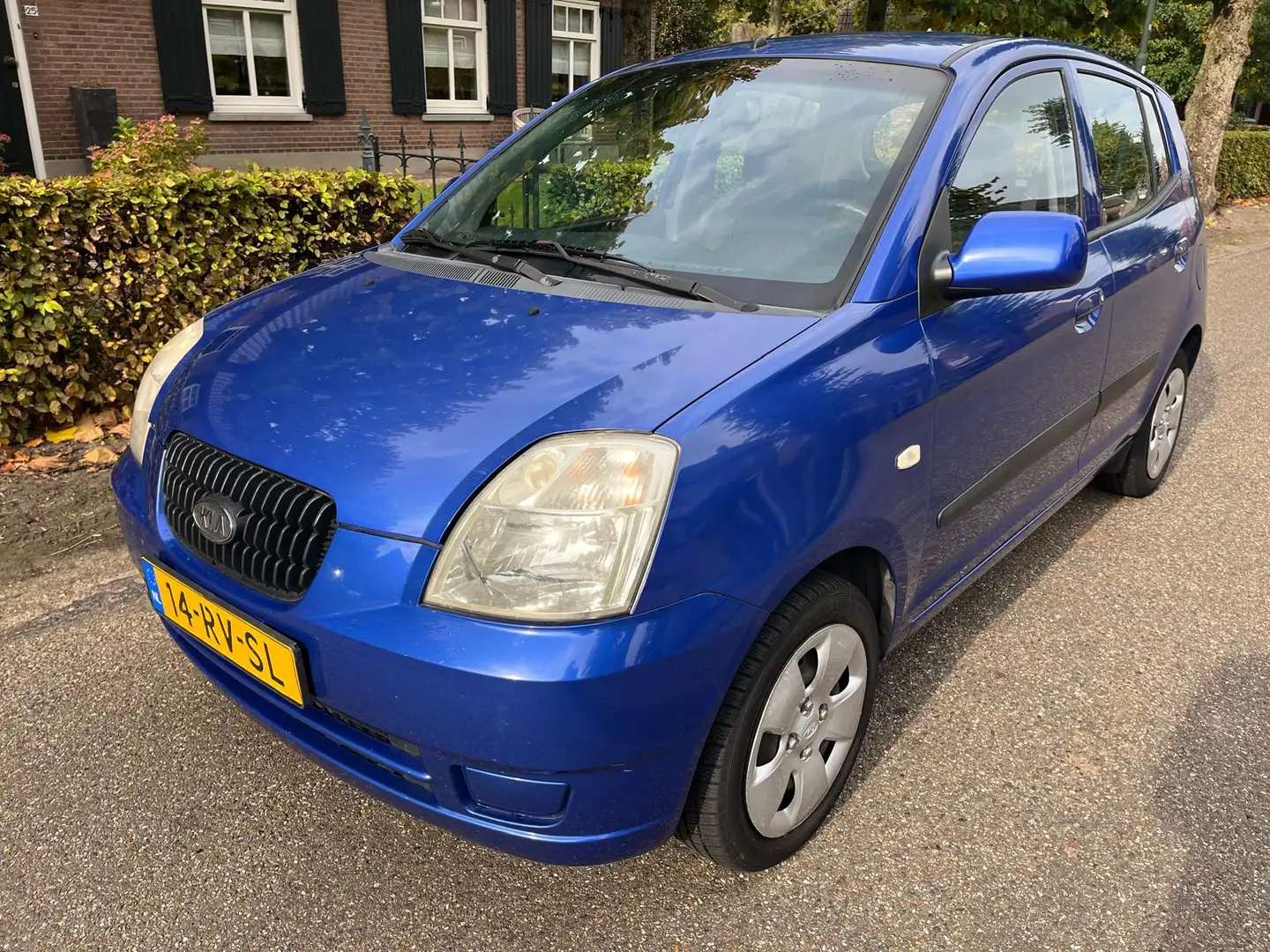 Kia Picanto 1.0 LX AIRCO Bleu - 1