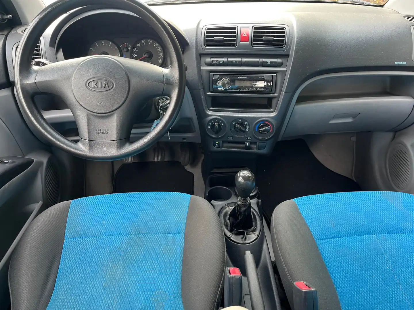 Kia Picanto 1.0 LX AIRCO Bleu - 2