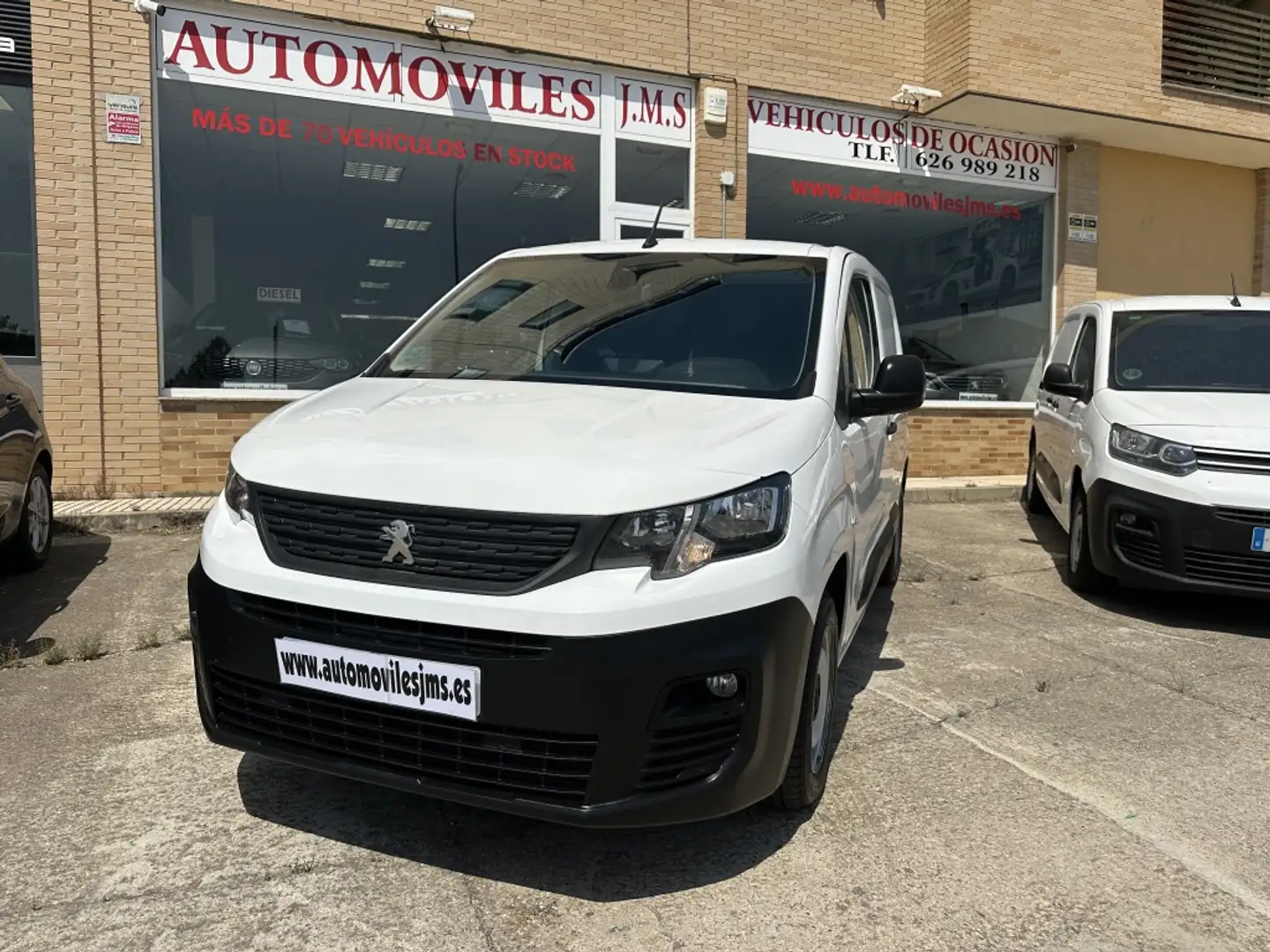 Peugeot Partner 1.6BlueHDI S&S Asphalt Standard 600kg 100 Blanco - 1