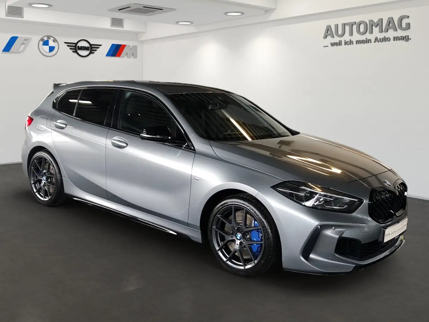 BMW M1 35i xDrive Hatch M Sportbr. Head-Up HK HiFi Сірий - 2